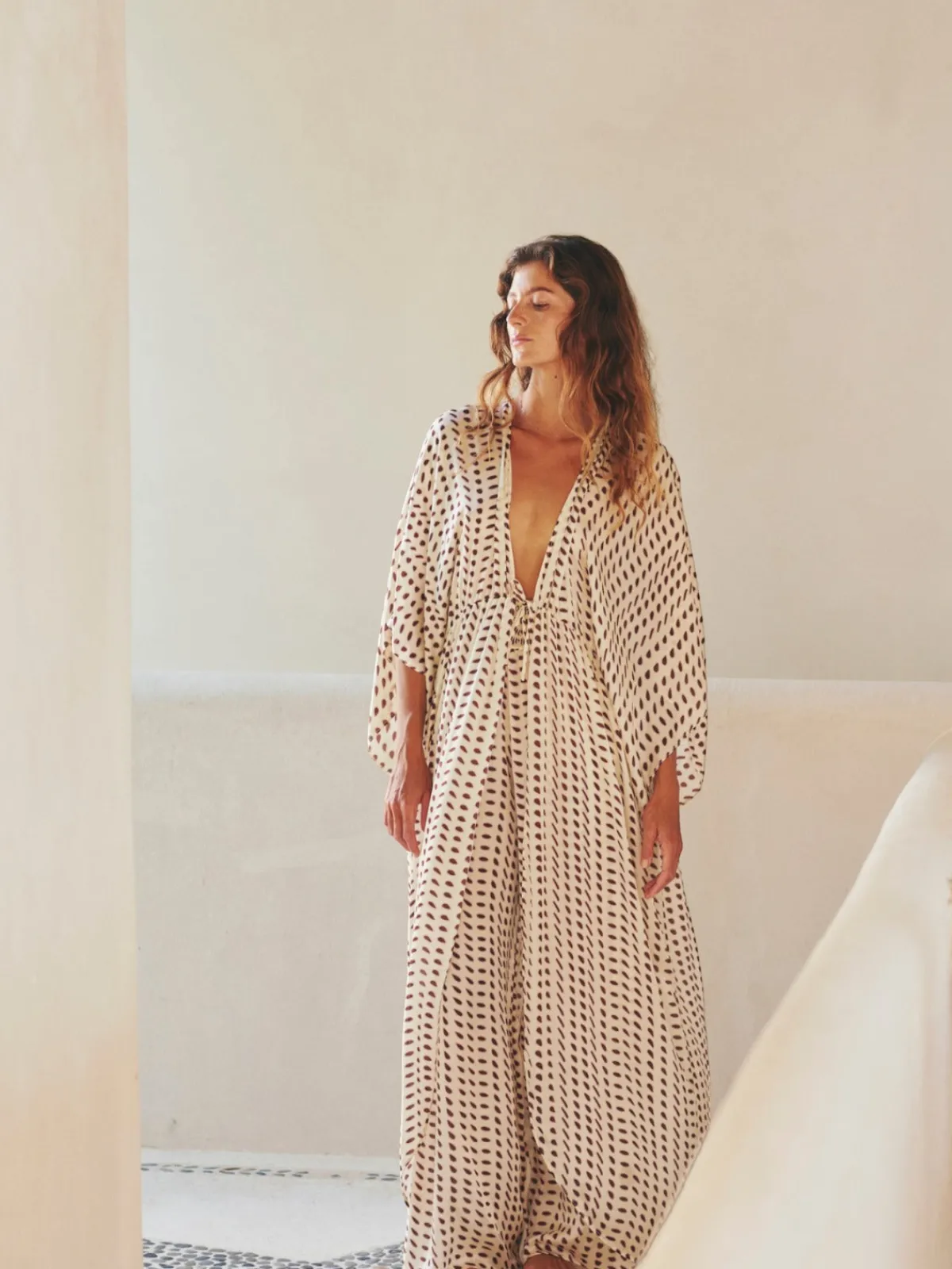 Juan de Dios San Cipriano Silk Tunic