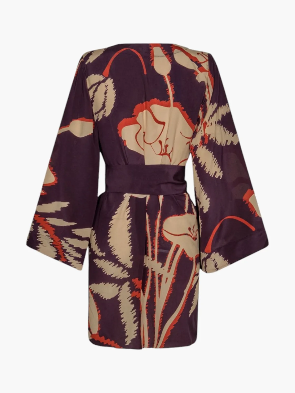 Juan de Dios Joaquina Crepe Chine Mini Tunic