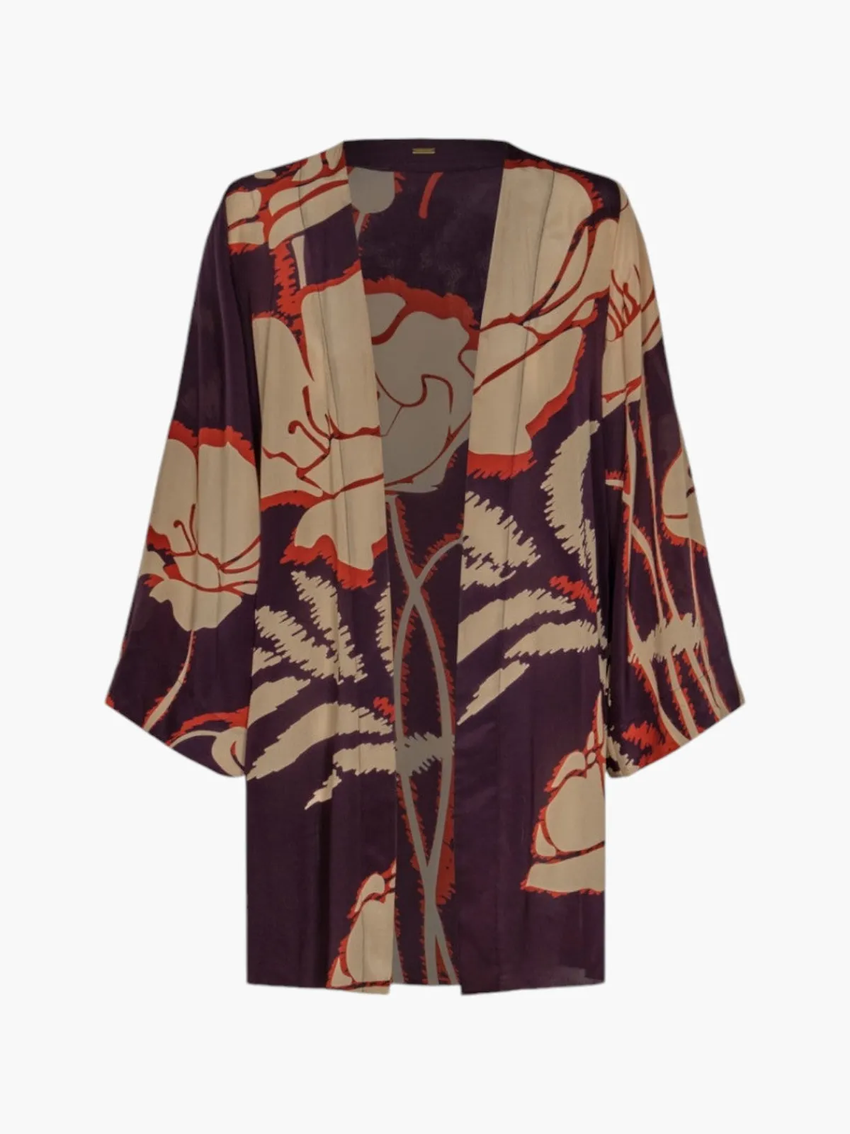 Juan de Dios Joaquina Crepe Chine Mini Tunic