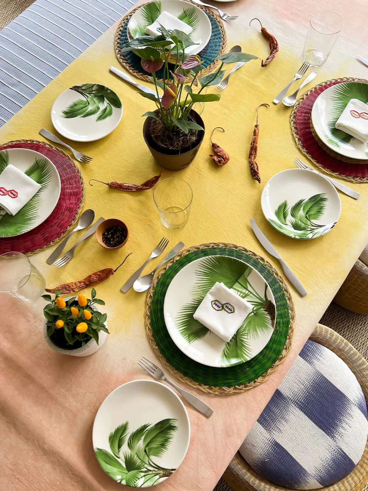 Mola Sasa Dinner Plate Set