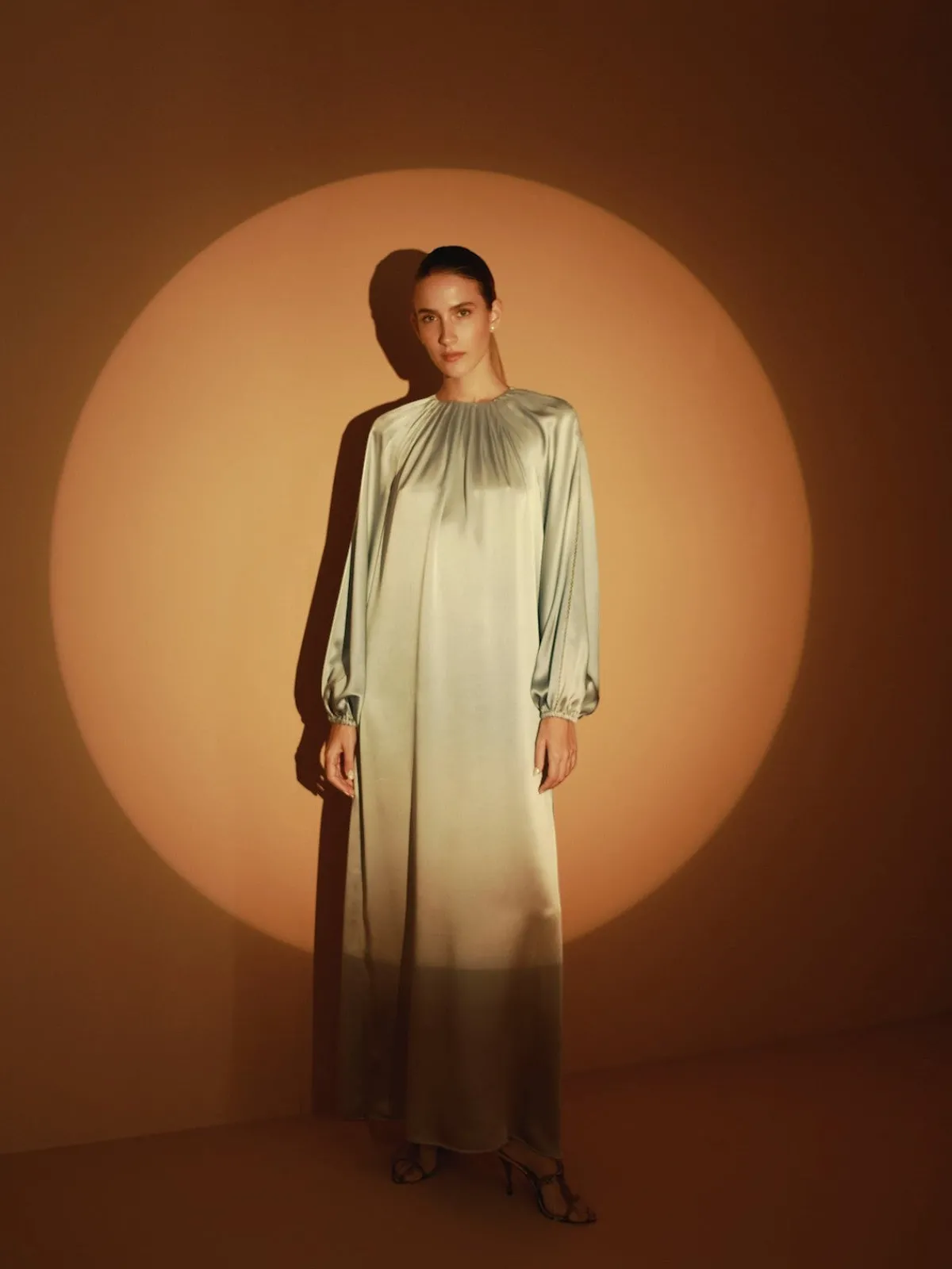 Francesca Miranda Midnight Hand-Dyed Tunic Dress