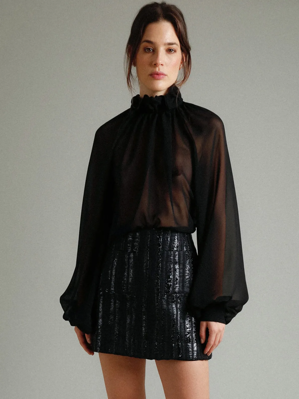 Francesca Miranda Tortuga Silk Top