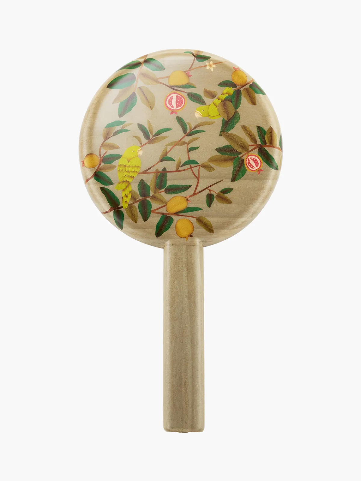 Silvia Furmanovich x Moye Marquetry Hand Held Mirror