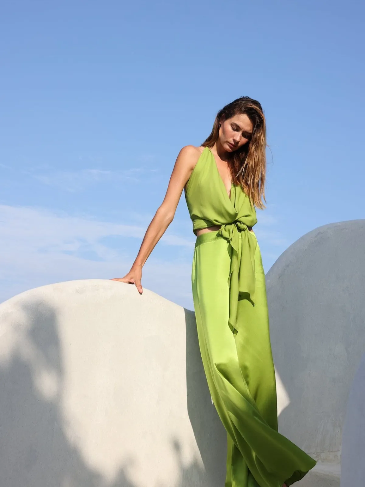 Francesca Miranda Azulejos Top