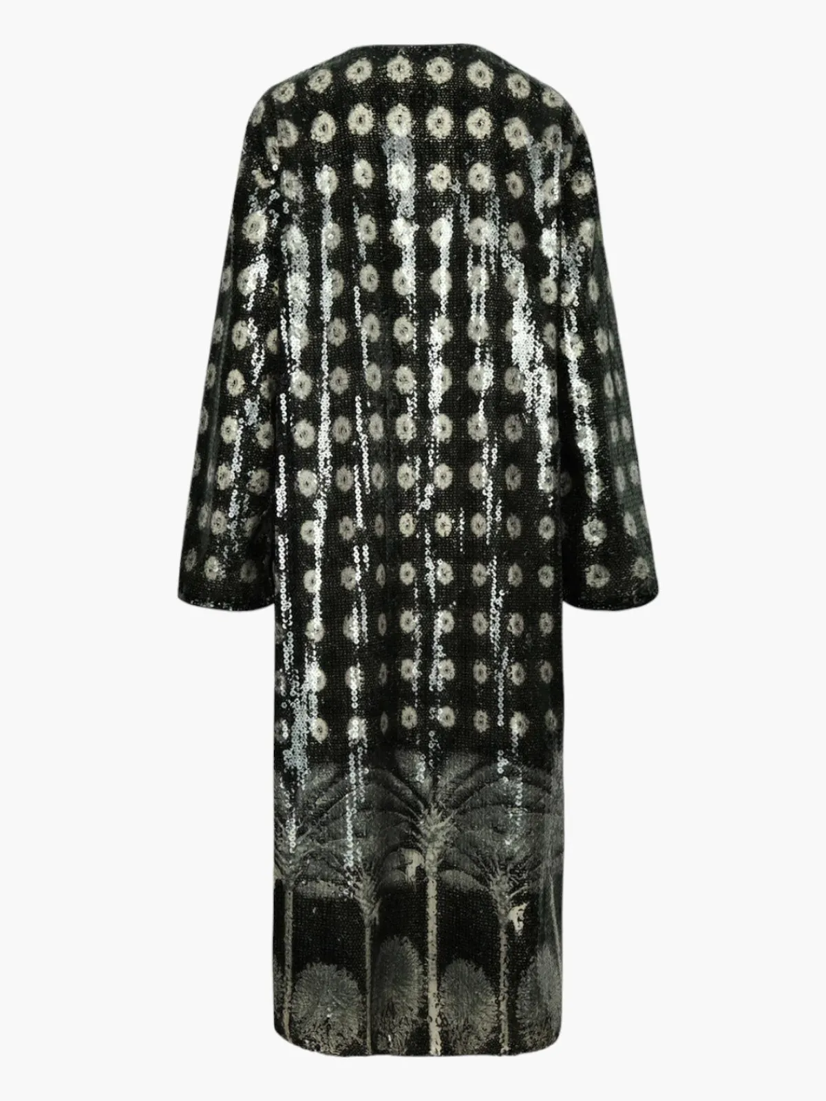 Juan de Dios Tintindeo Sequins Midi Coat