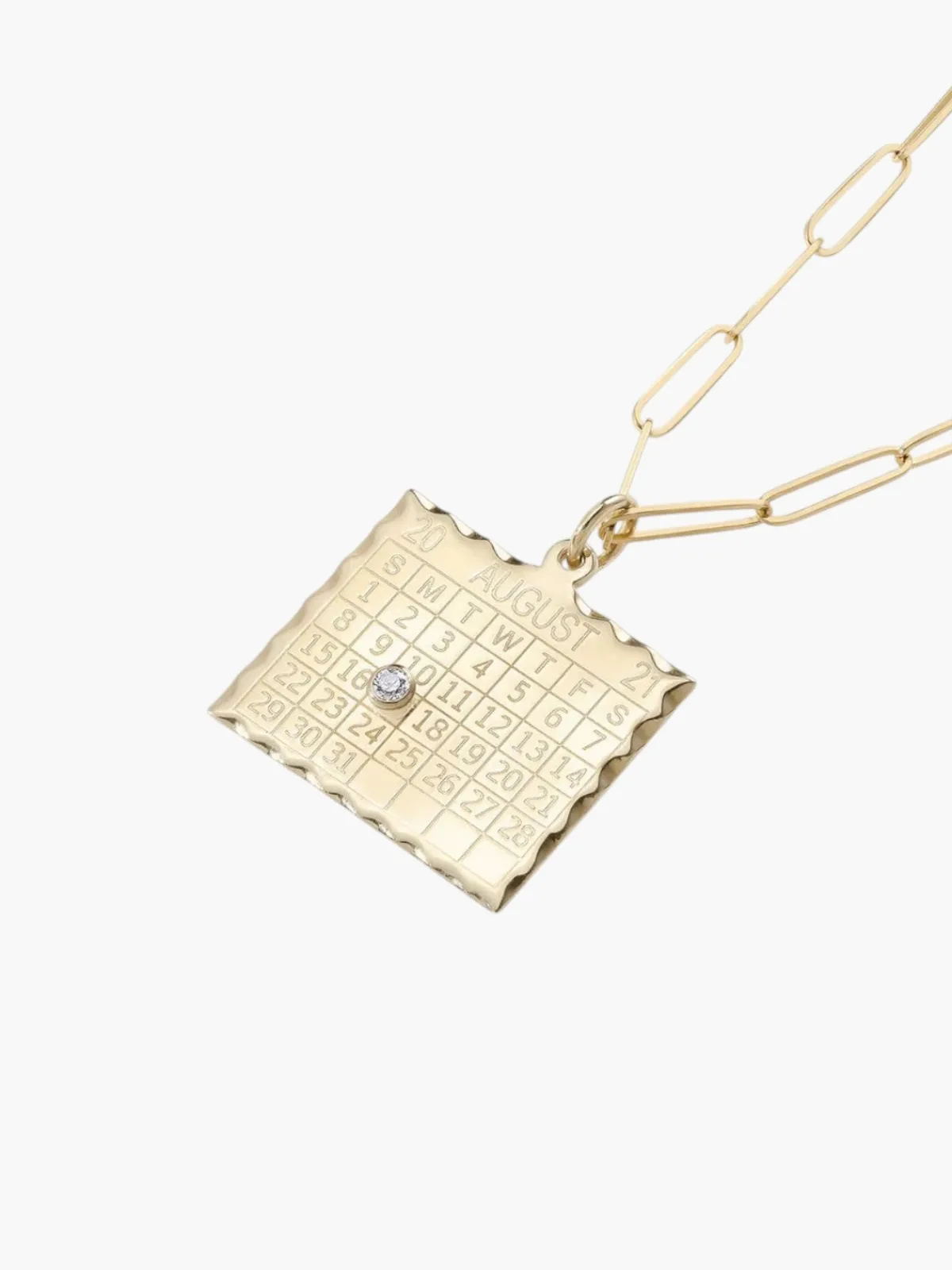 Zahava Single Date 1960s Calendar Charm