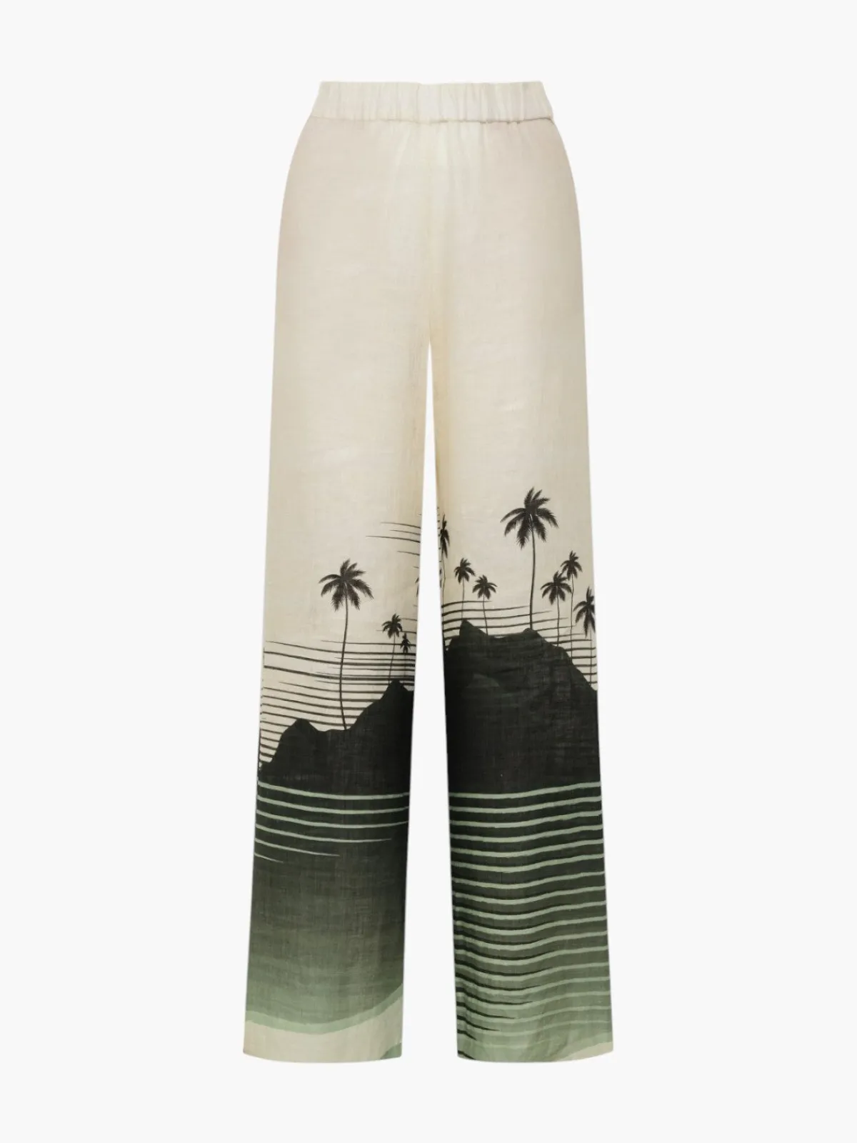 Juan de Dios San Benito Linen Pants