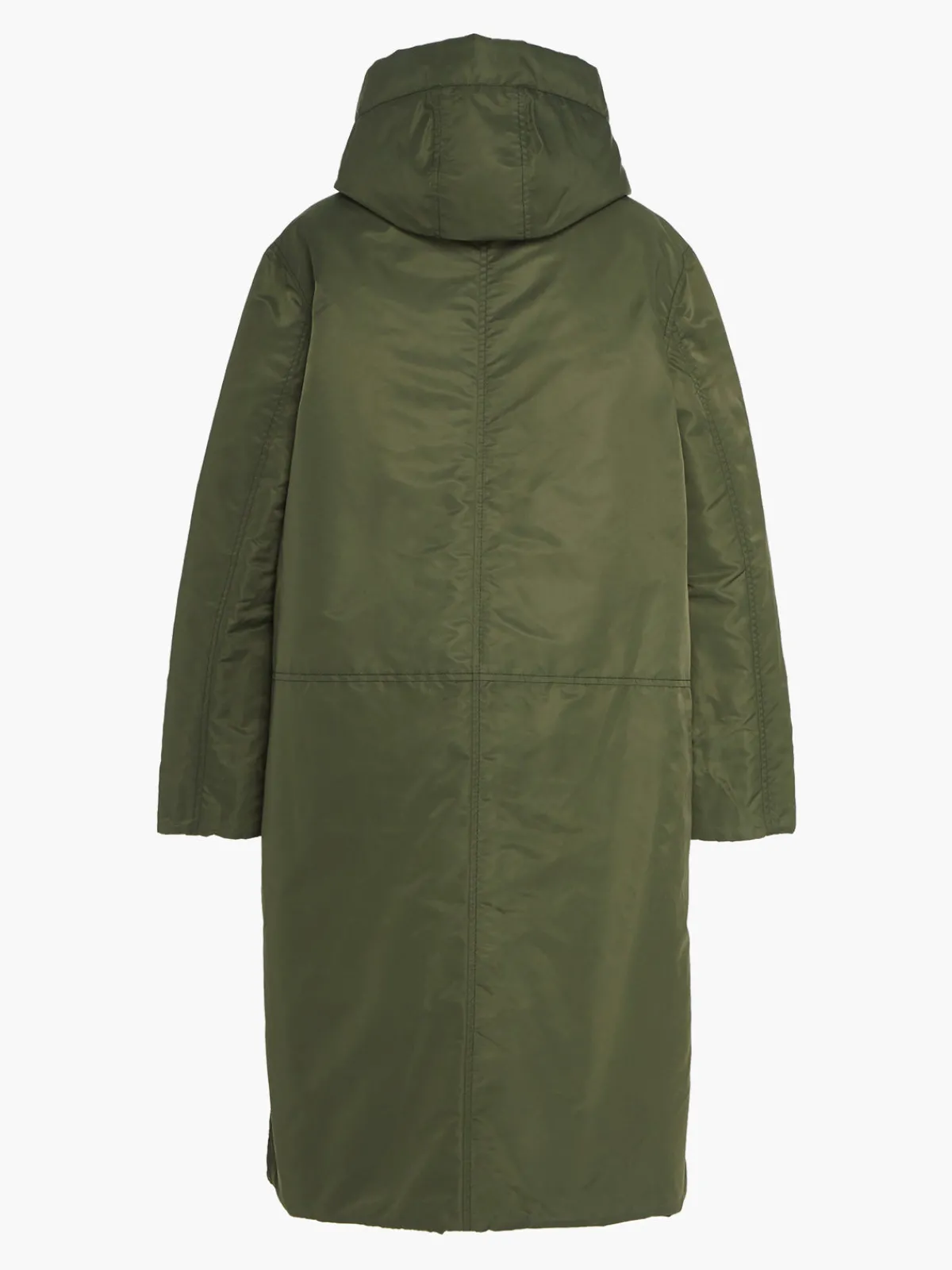 Caalo Sustainable Reversible Satin Down Coat