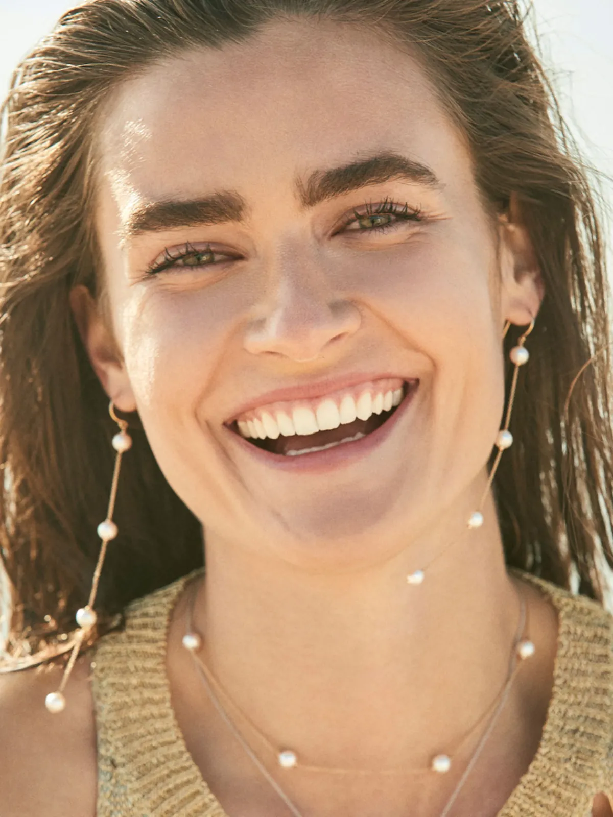 KBH Jewels Akoya Pearl Station Necklace