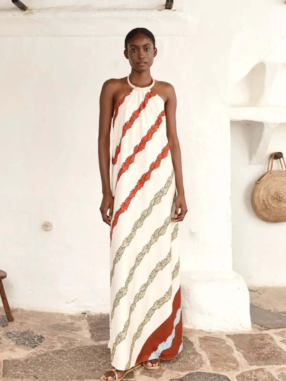 Juan de Dios Ipanema Cotton Maxi Dress