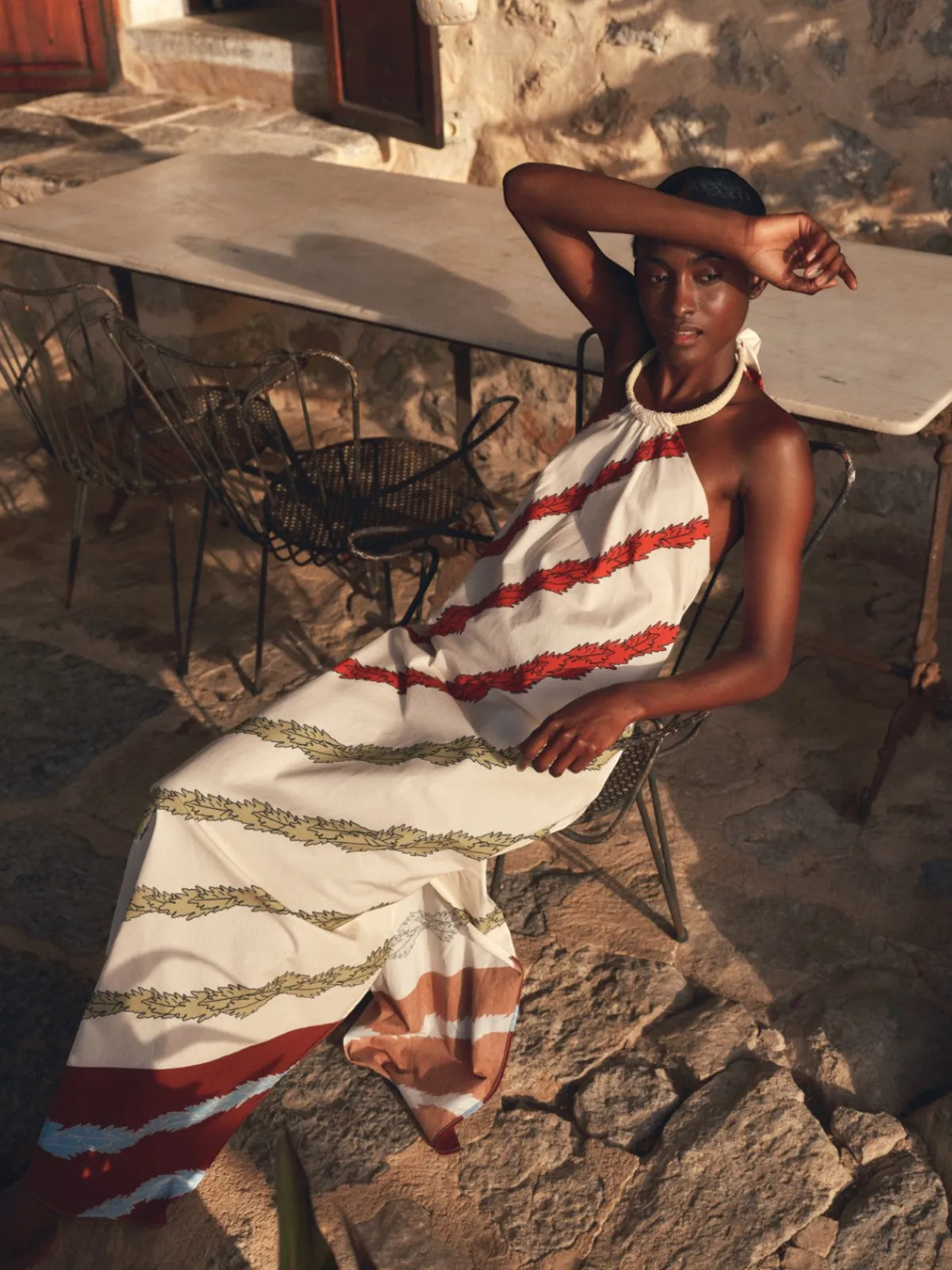 Juan de Dios Ipanema Cotton Maxi Dress