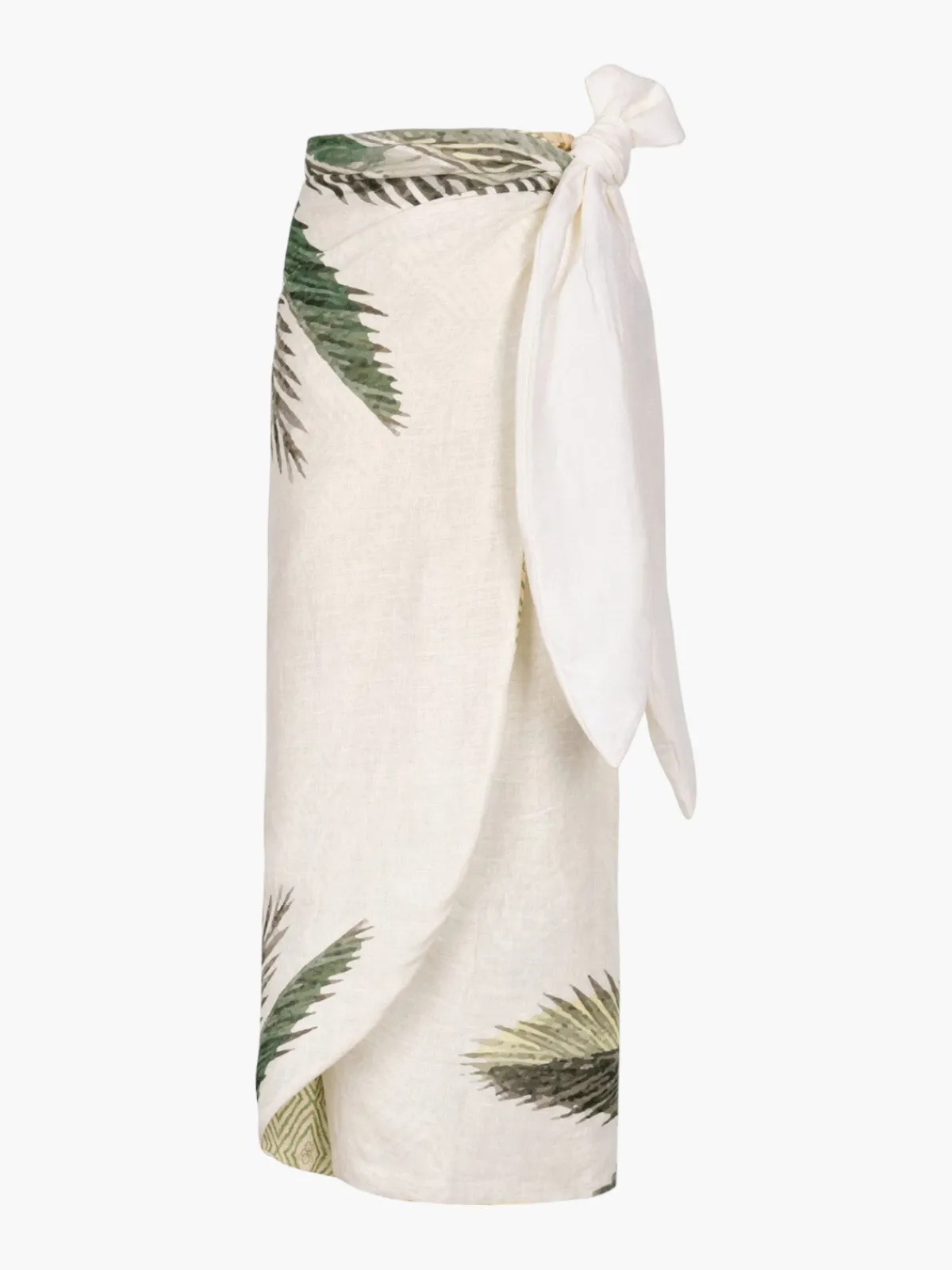 Juan de Dios Mapara Linen Skirt