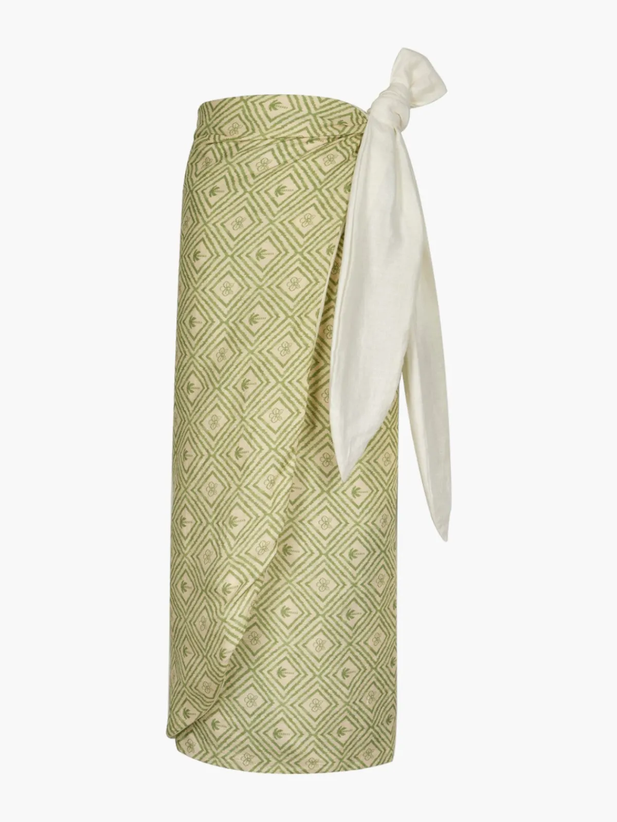 Juan de Dios Mapara Linen Skirt