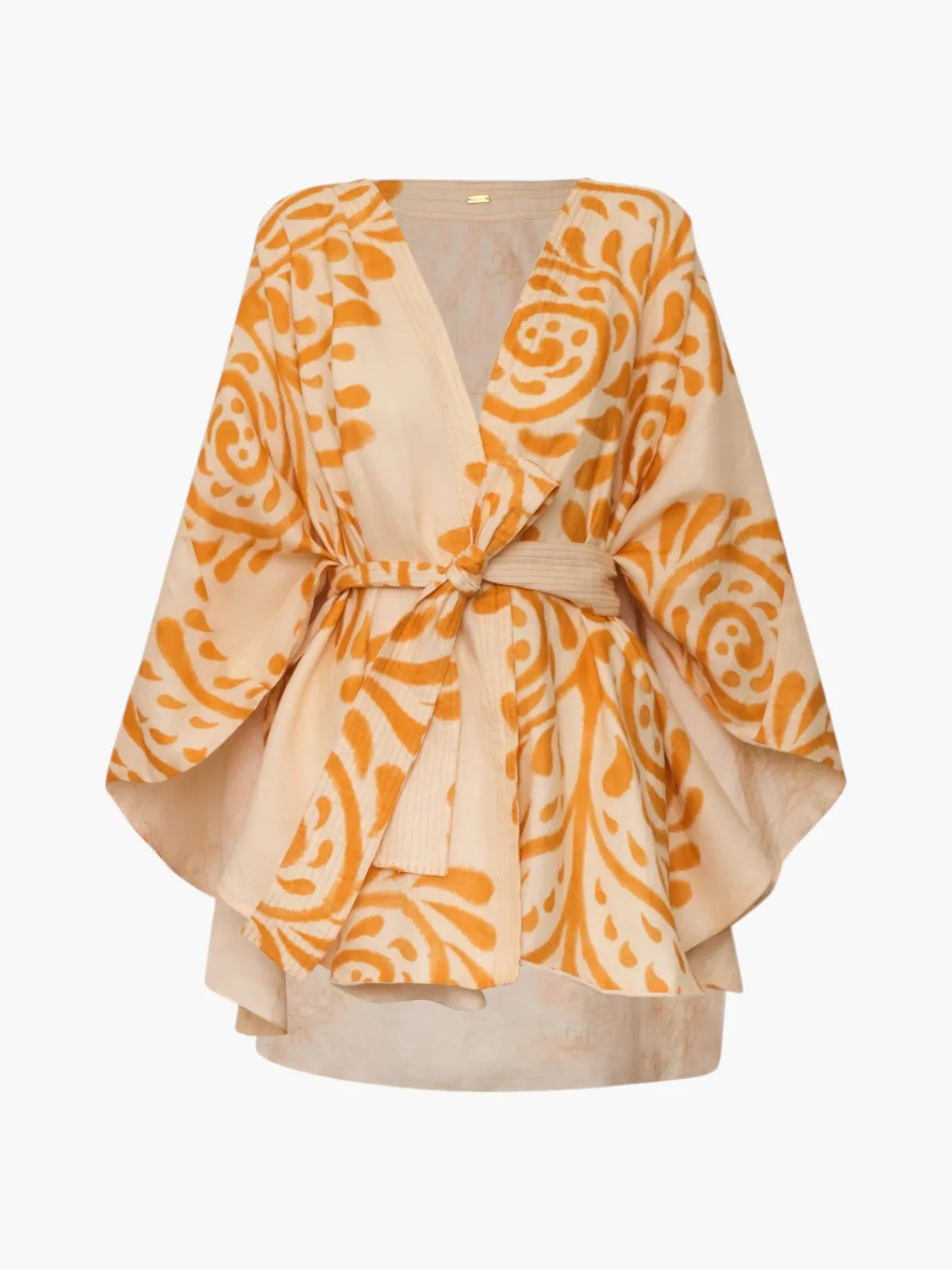 Juan de Dios Cavalo Hand Embroidered Linen Poncho