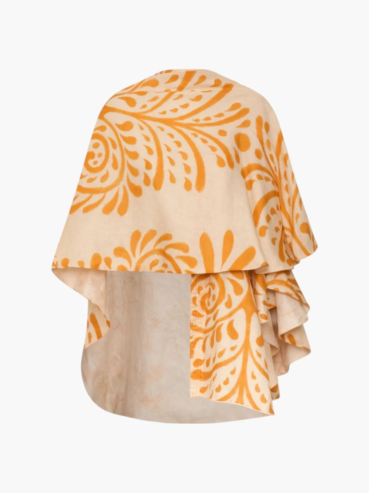 Juan de Dios Cavalo Hand Embroidered Linen Poncho