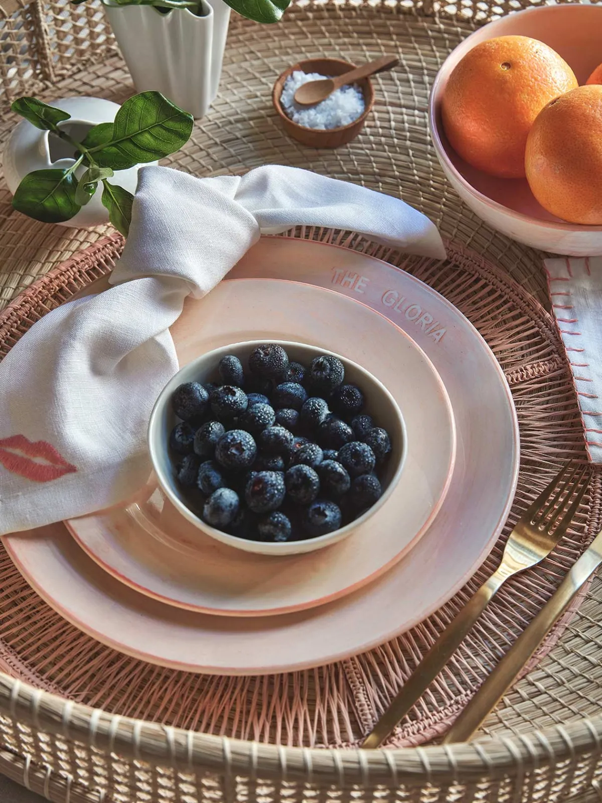 Francesca Miranda Oversized Mimbre Tray