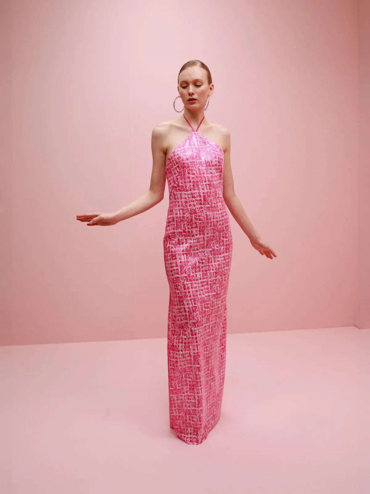 Francesca Miranda Serata Halter Dress