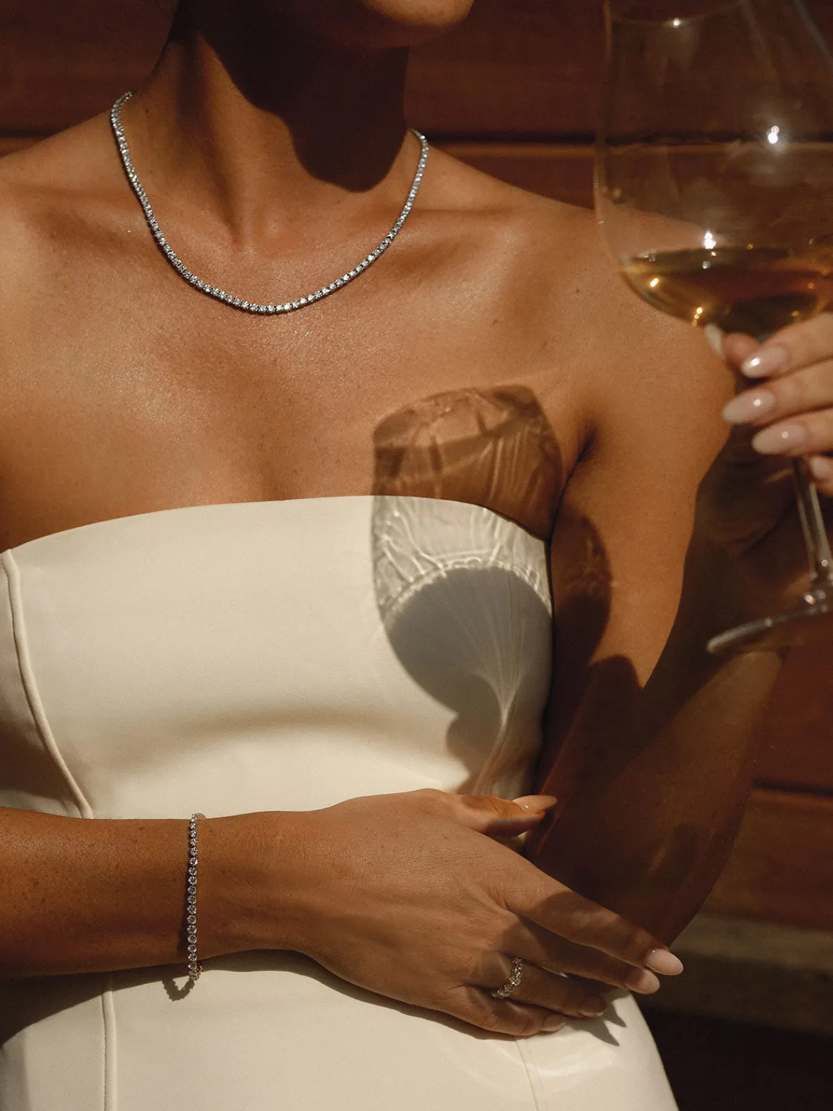 Or u0026 Elle Collier De Diamants