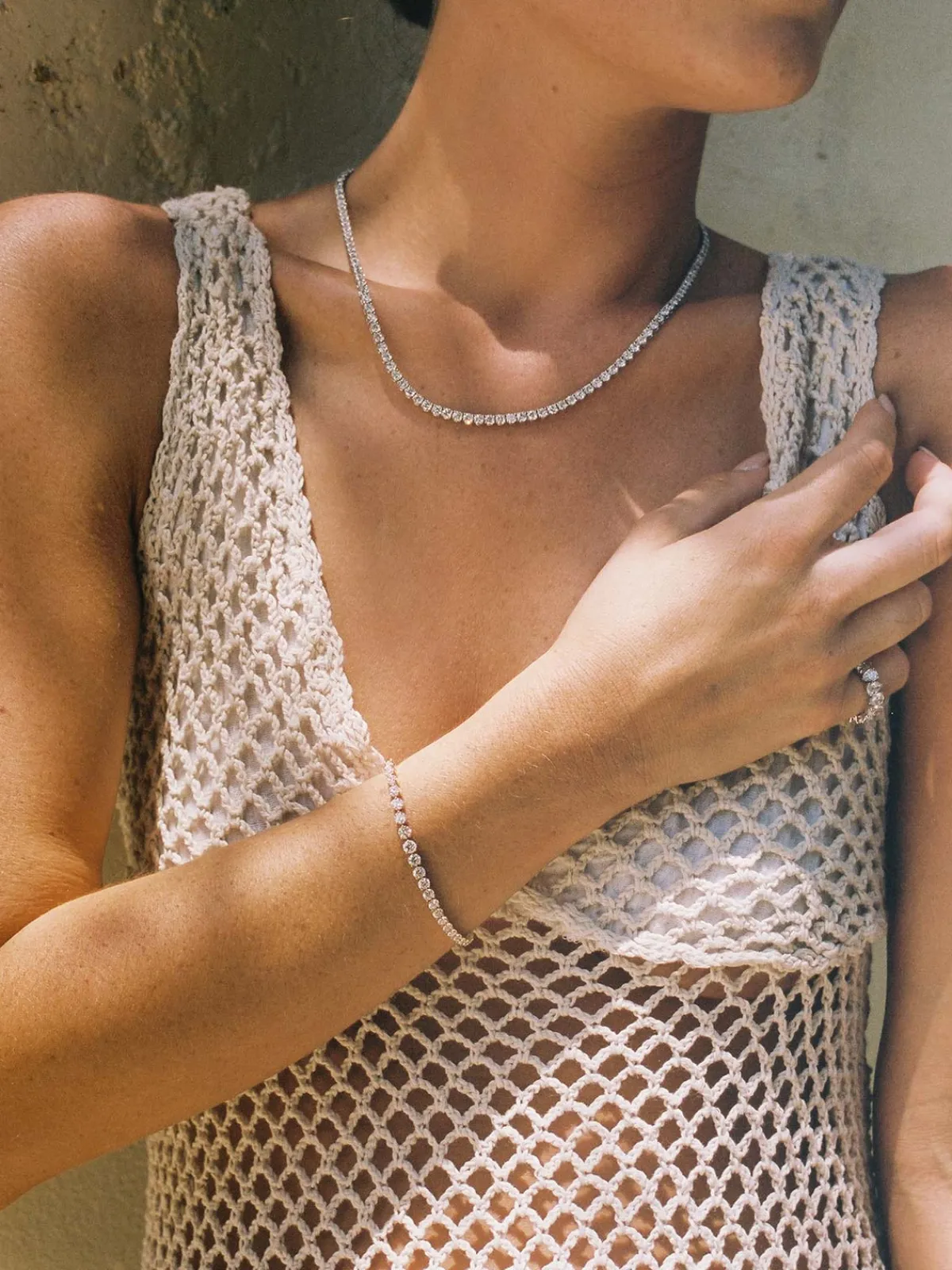 Or u0026 Elle Collier De Diamants