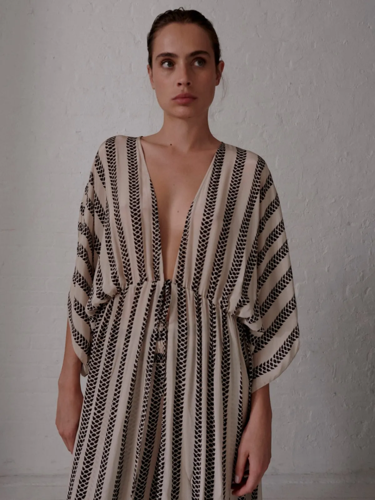 Juan de Dios San Cipriano Crepe Viscose Tunic