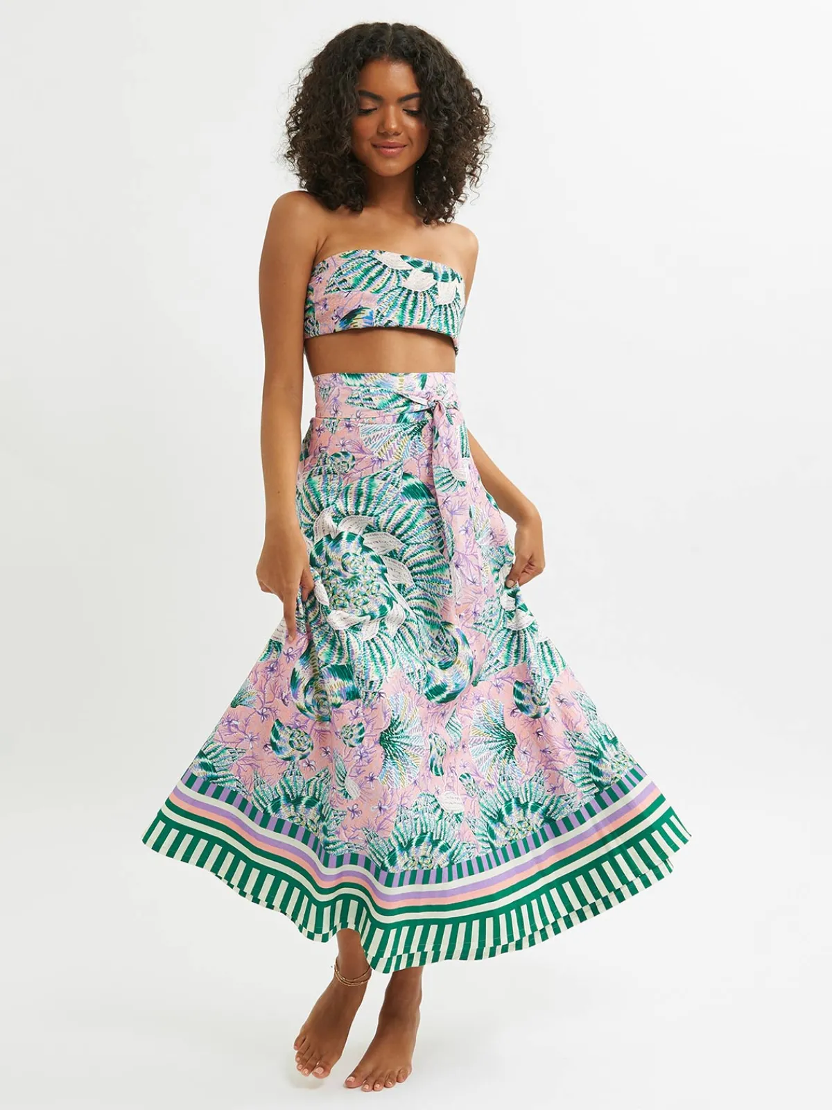 Sigal Wrap Maxi Skirt