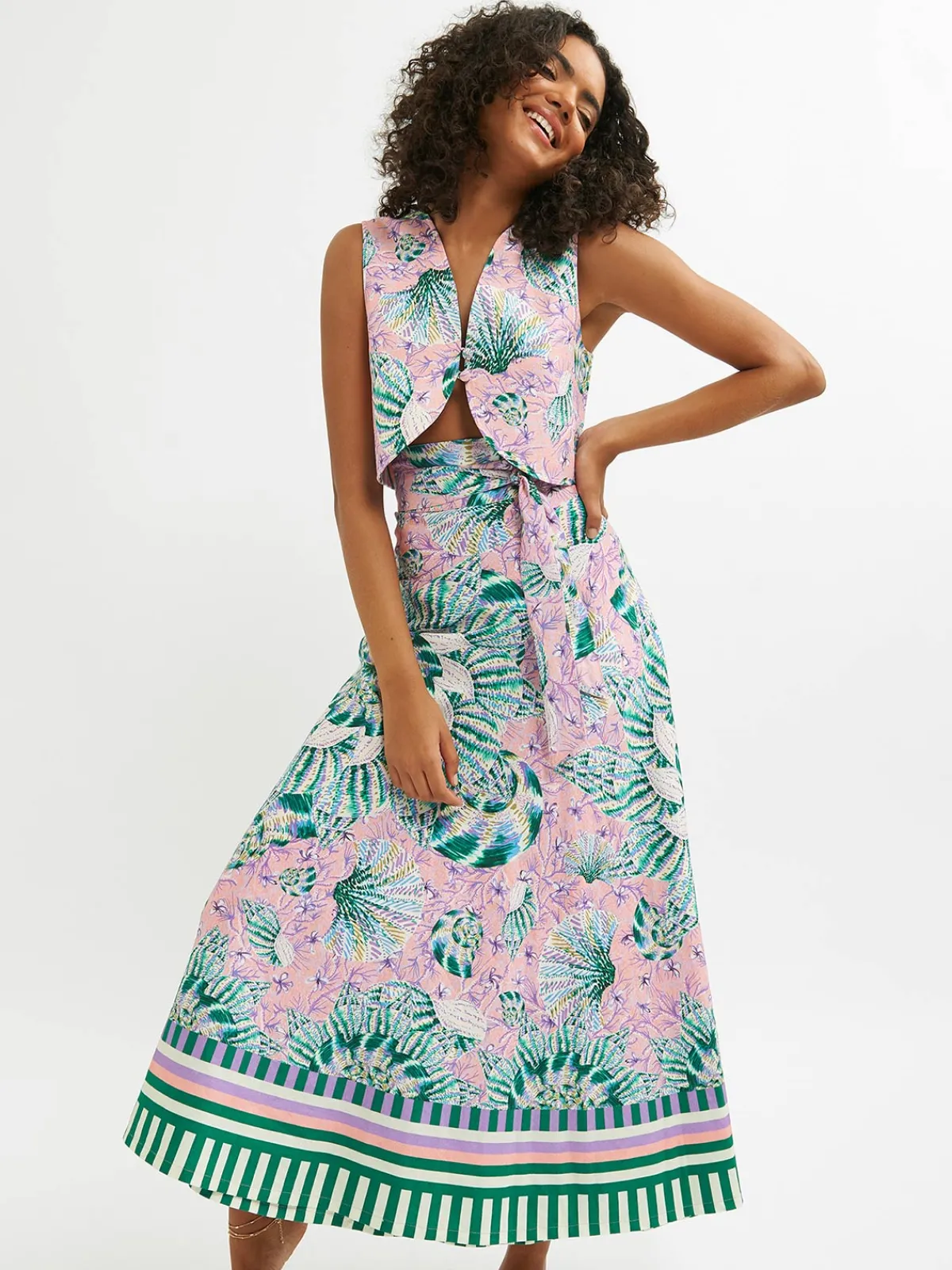 Sigal Wrap Maxi Skirt