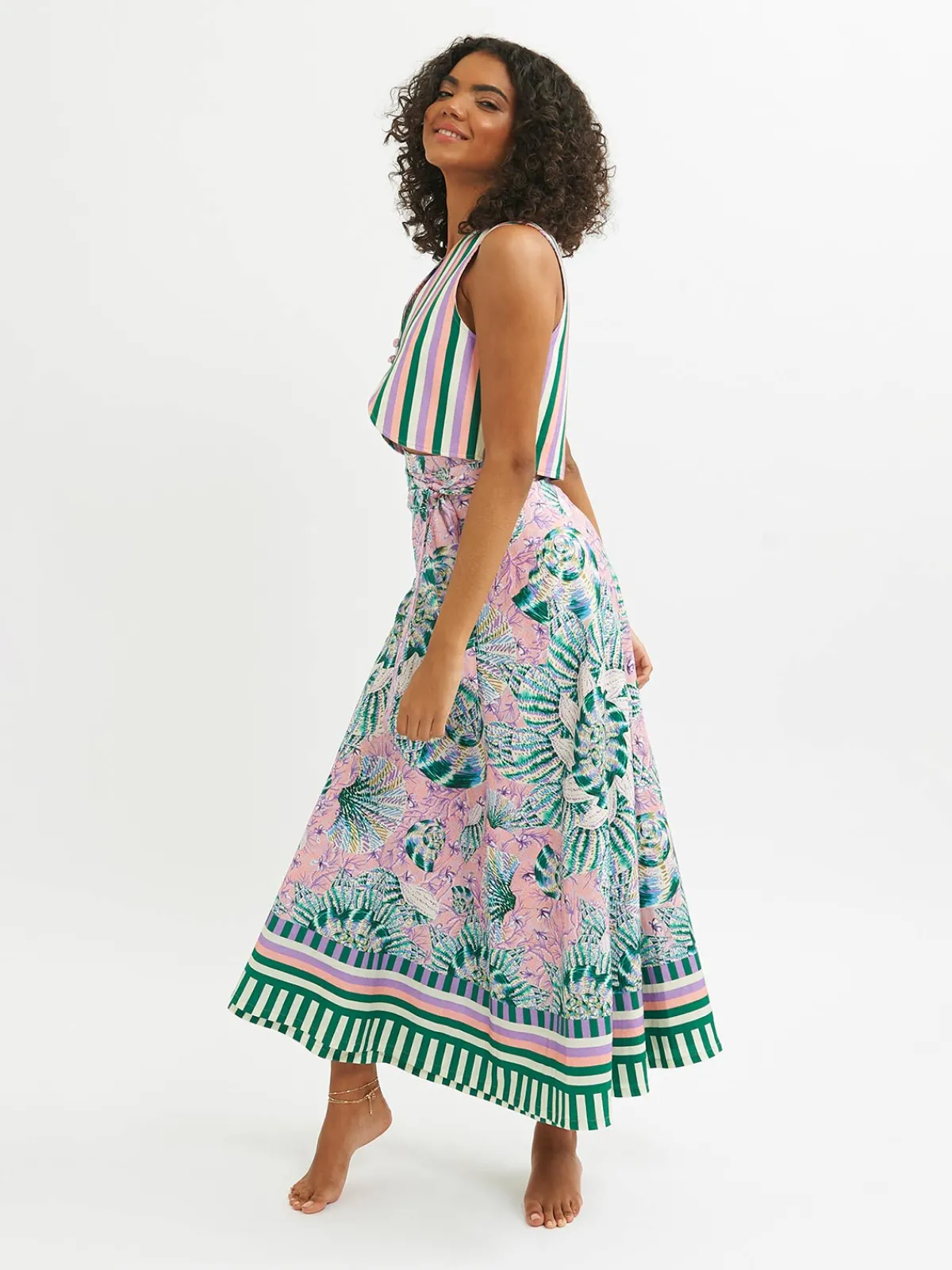 Sigal Wrap Maxi Skirt