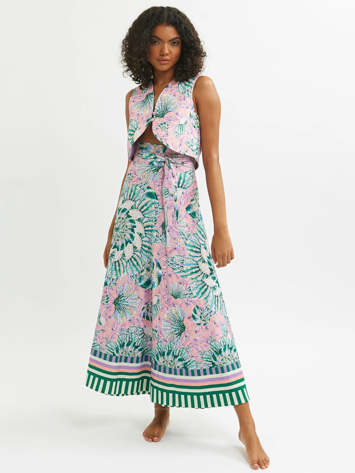 Sigal Wrap Maxi Skirt