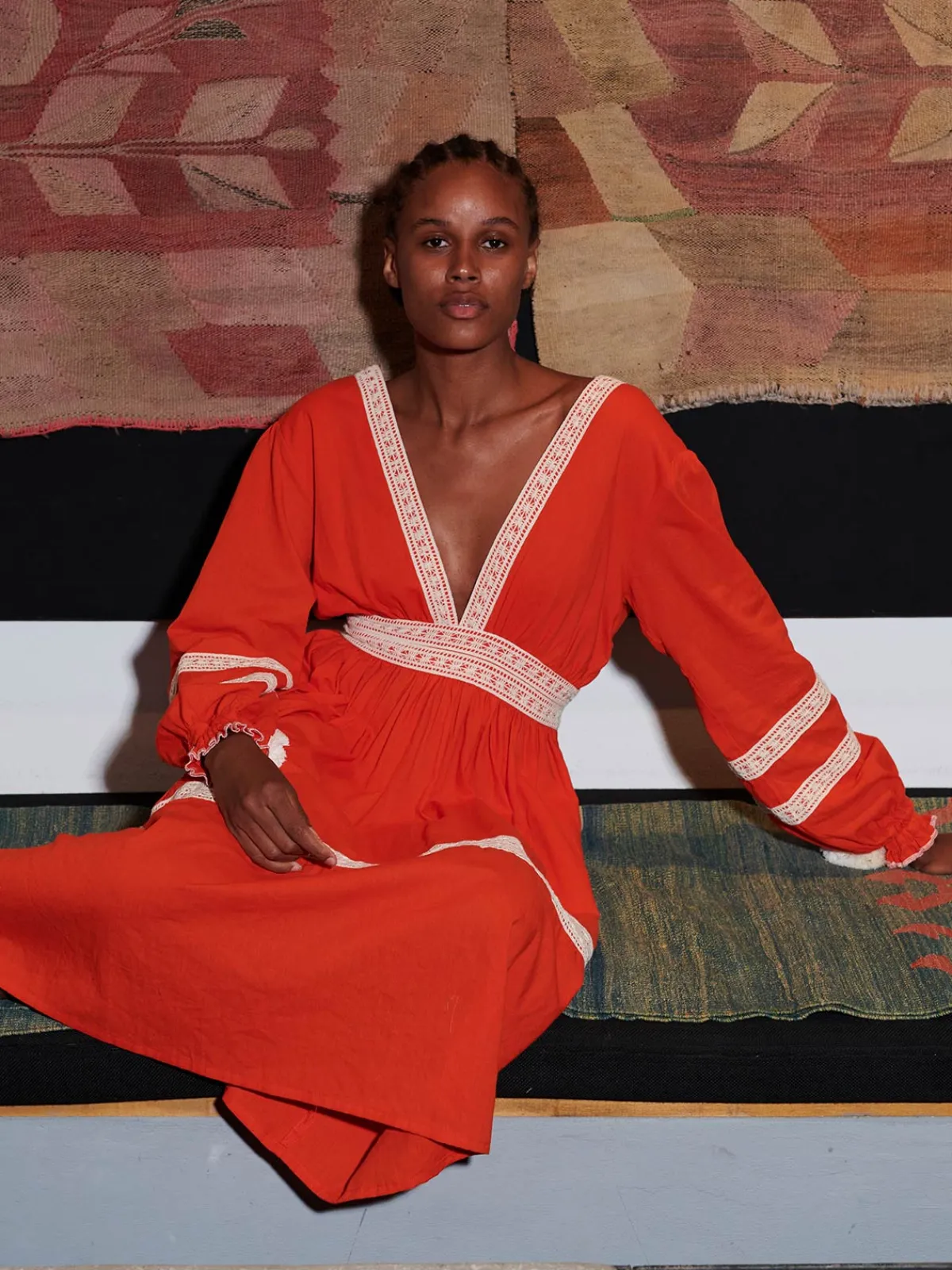 ESCVDO Volta Midi Dress