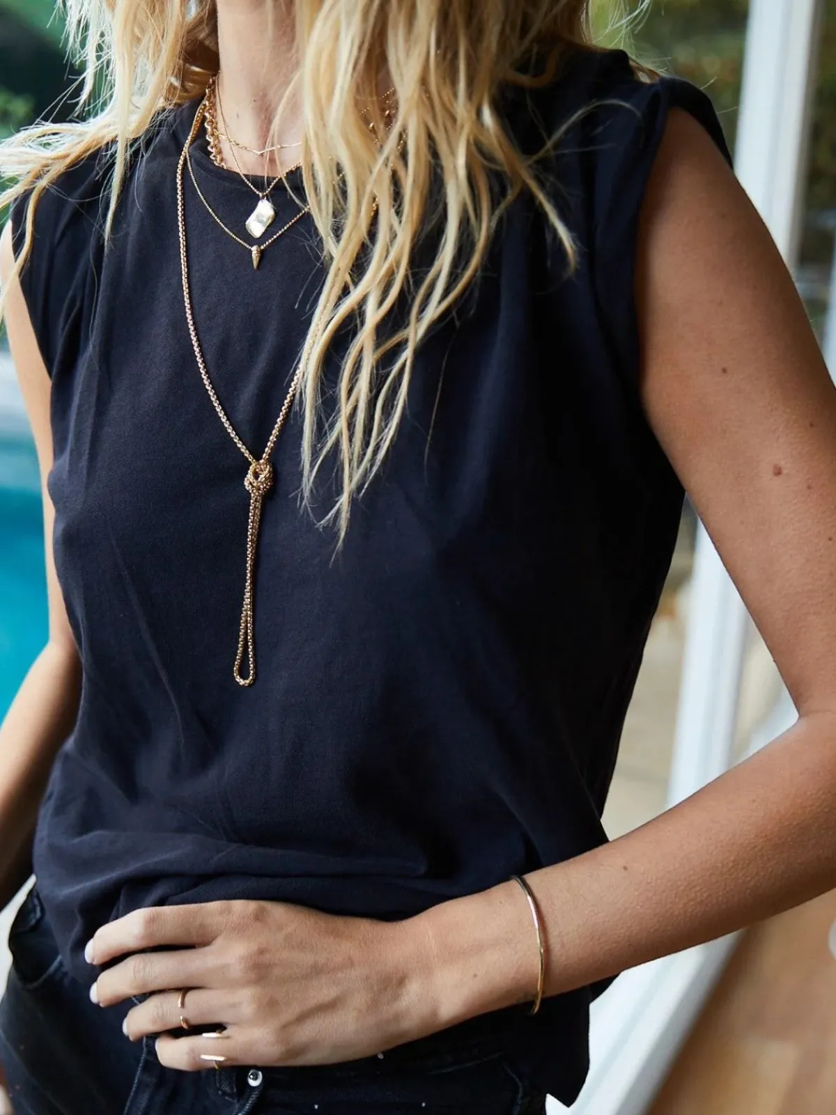 Mara Scalise Medium Box Chain Necklace