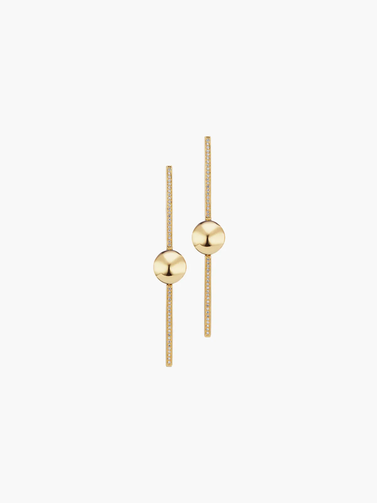 TEJEN Boule D'Or Stick Earring