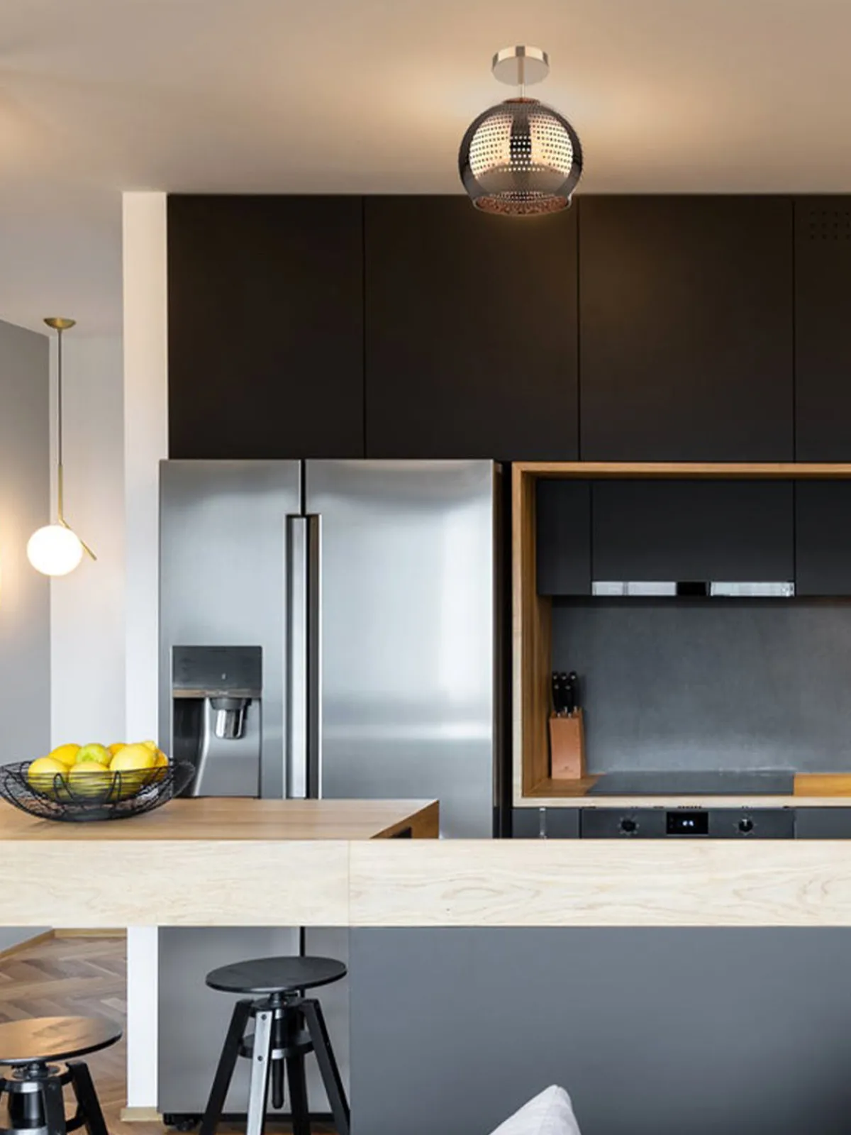 Dounia Shams Semi-Flush Mount Ceiling Fixture