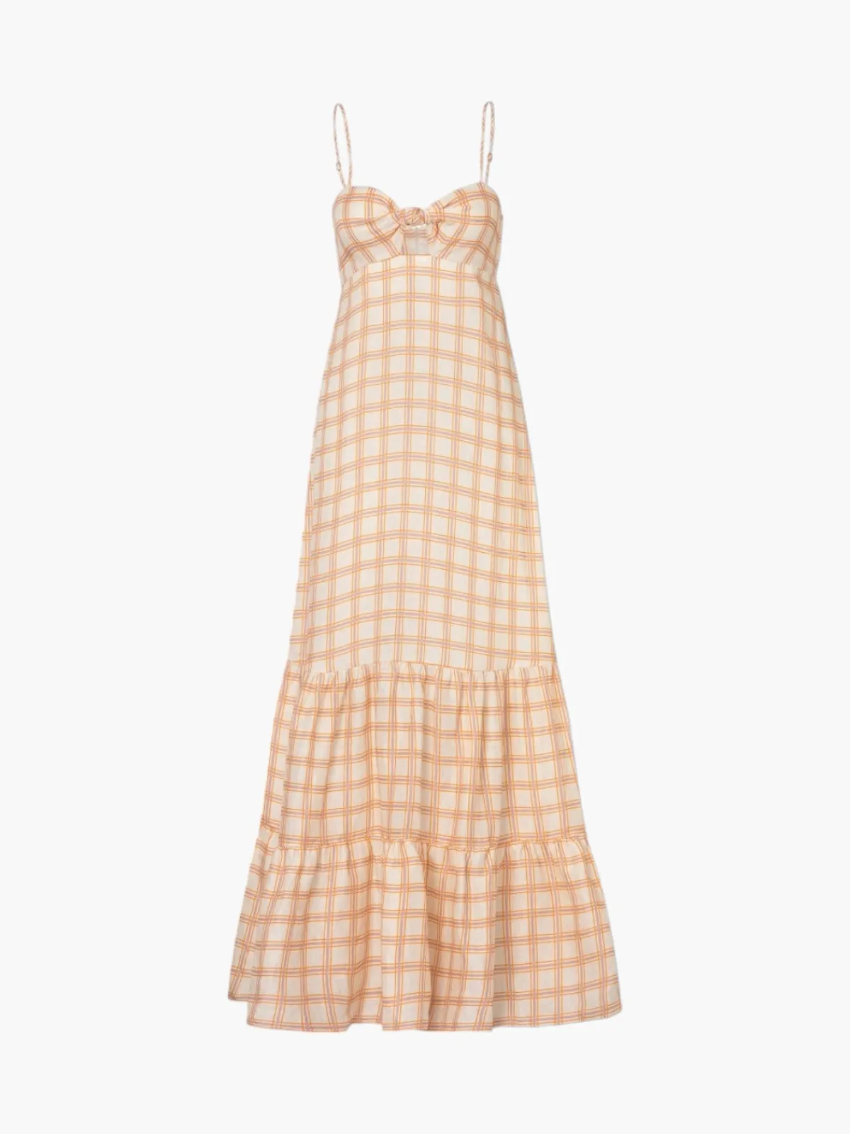 Juan de Dios Julieta Linen Maxi Dress