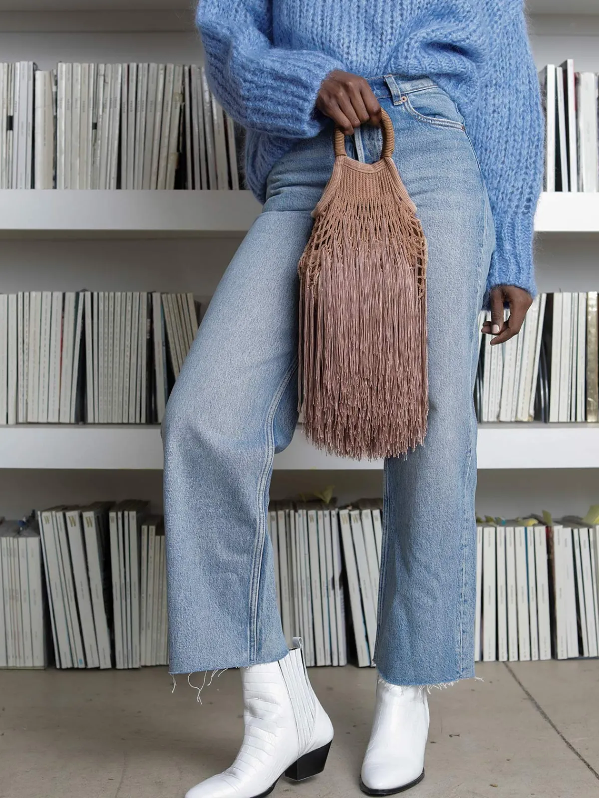 Petit Kouraj Mini Fringe Bag