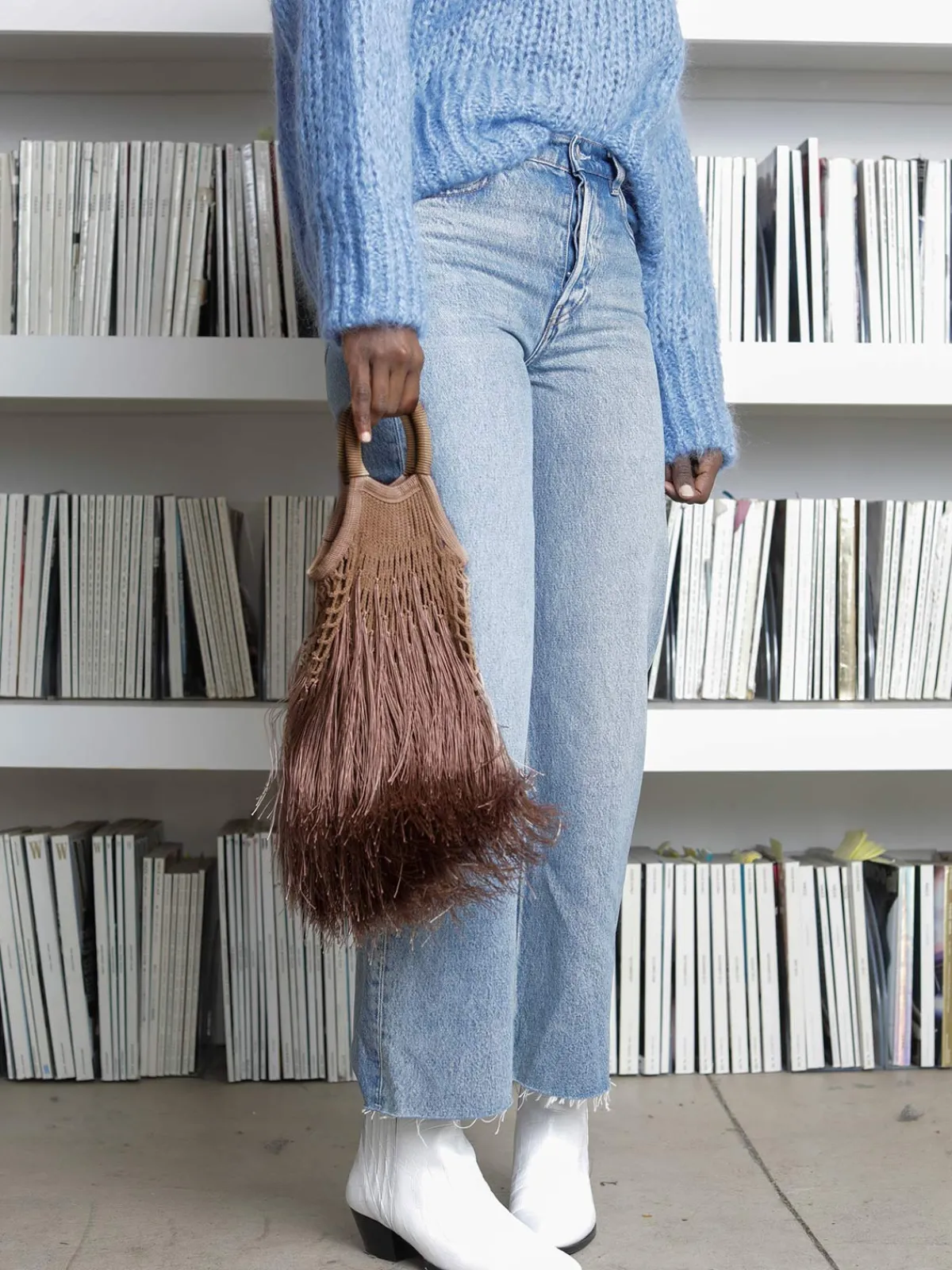 Petit Kouraj Mini Fringe Bag