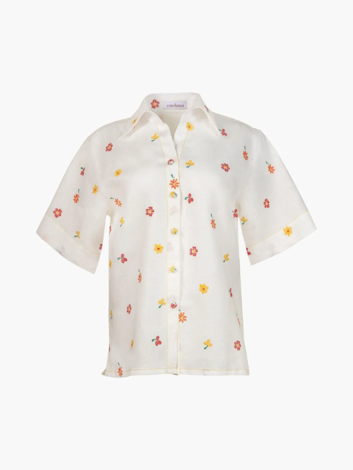 Estefania Holiday Button Shirt