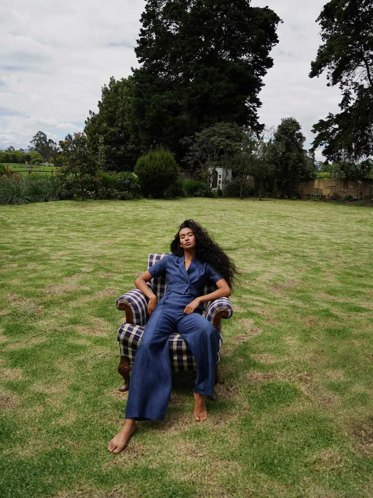 De Castro Blue Marine Top