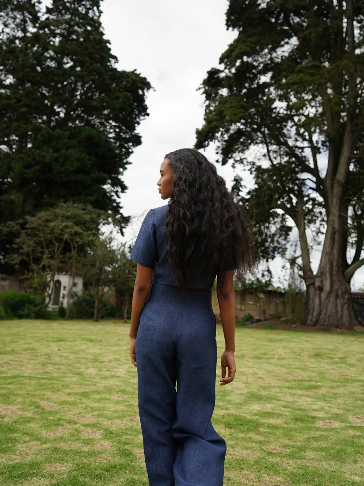 De Castro Blue Marine Top