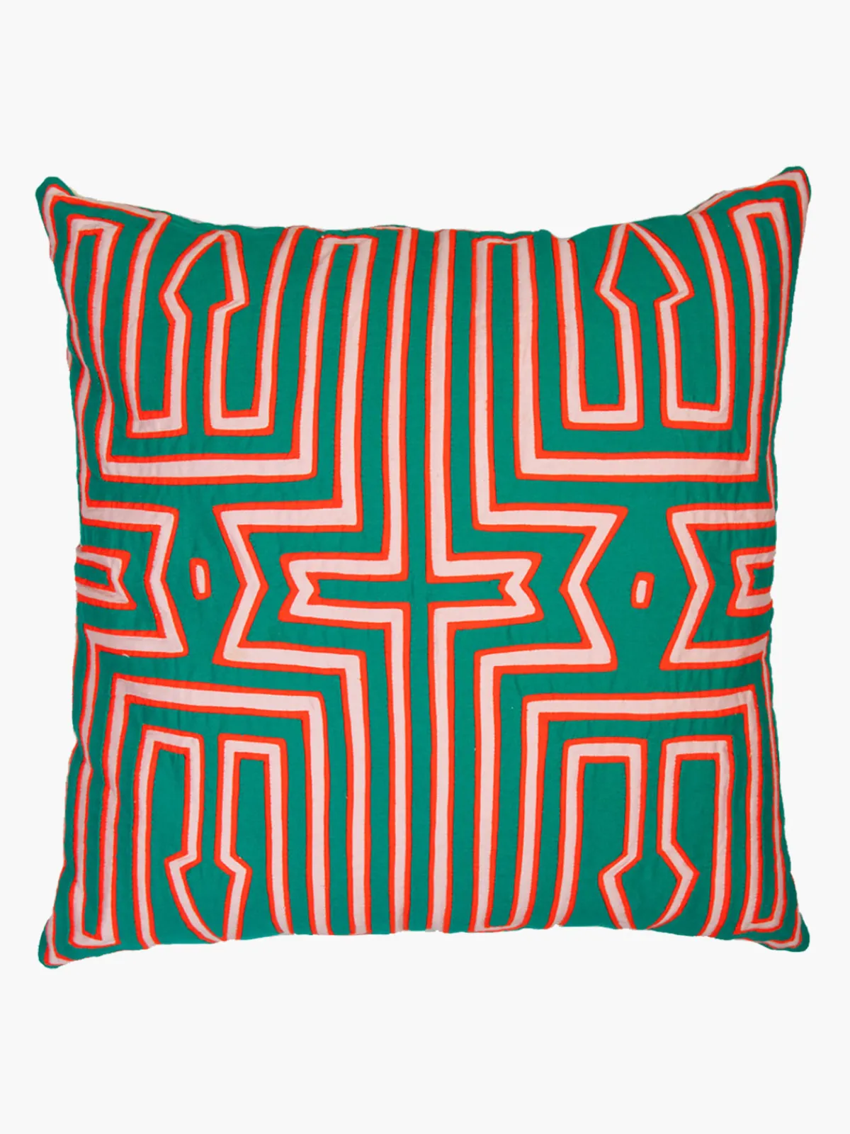 Mola Sasa Large Kuna Cushion