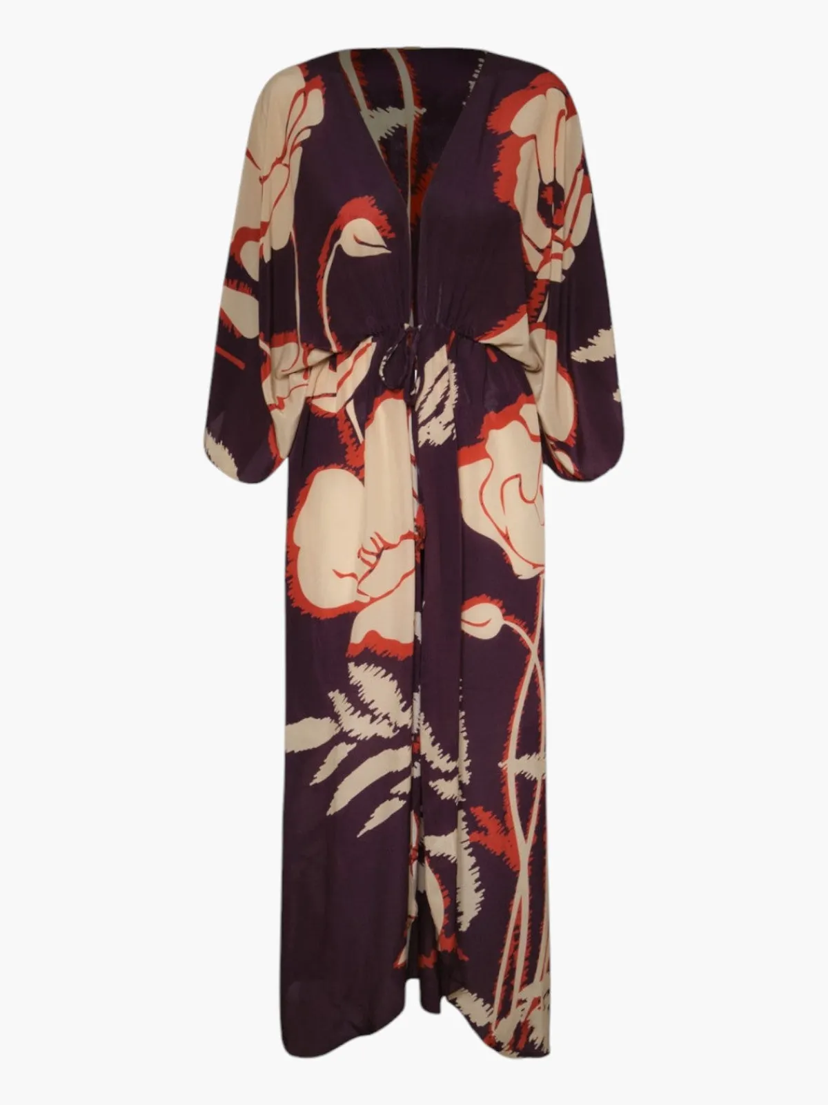 Juan de Dios San Cipriano Crepe Chine Tunic