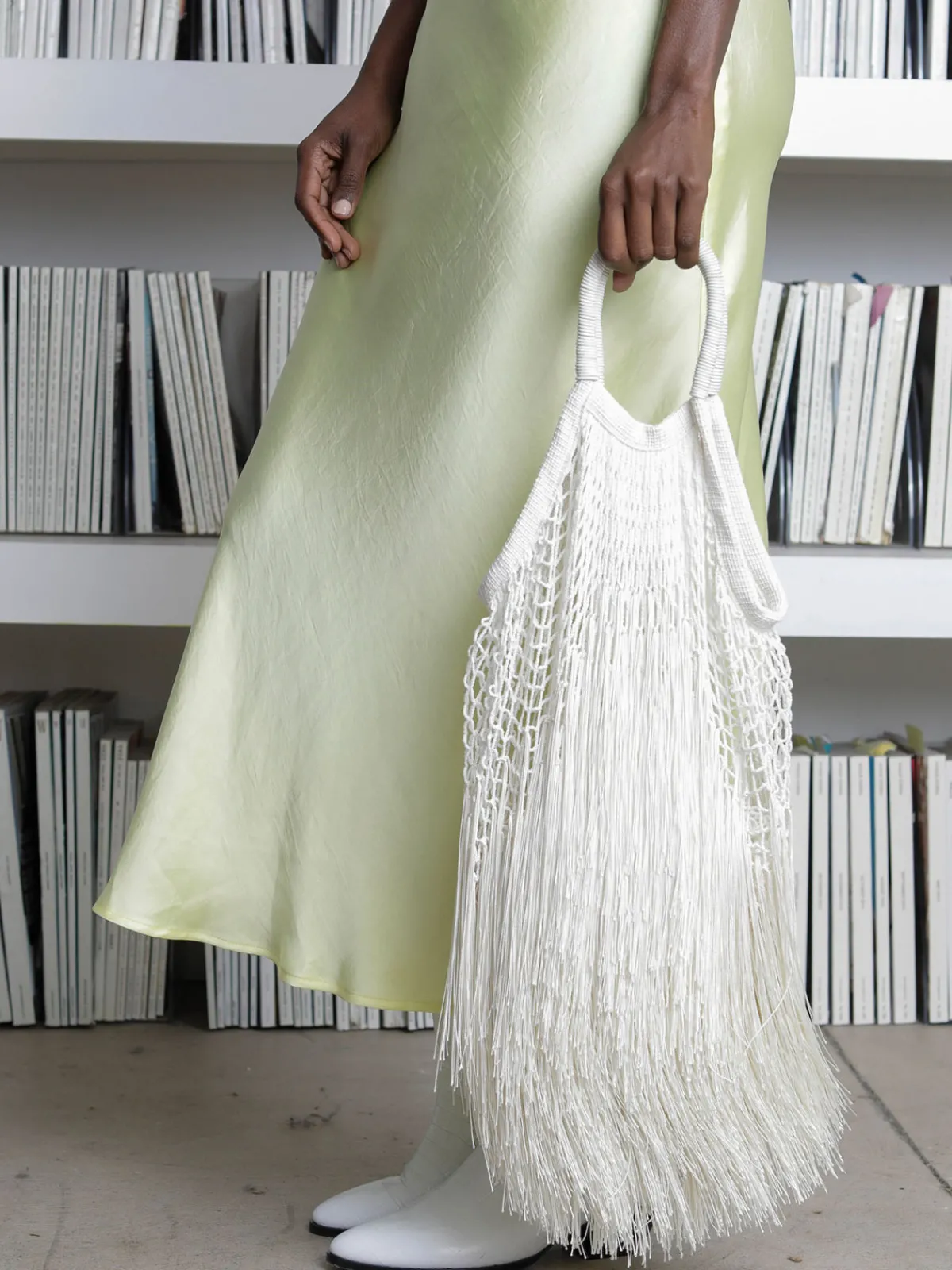 Petit Kouraj Large Fringe Tote