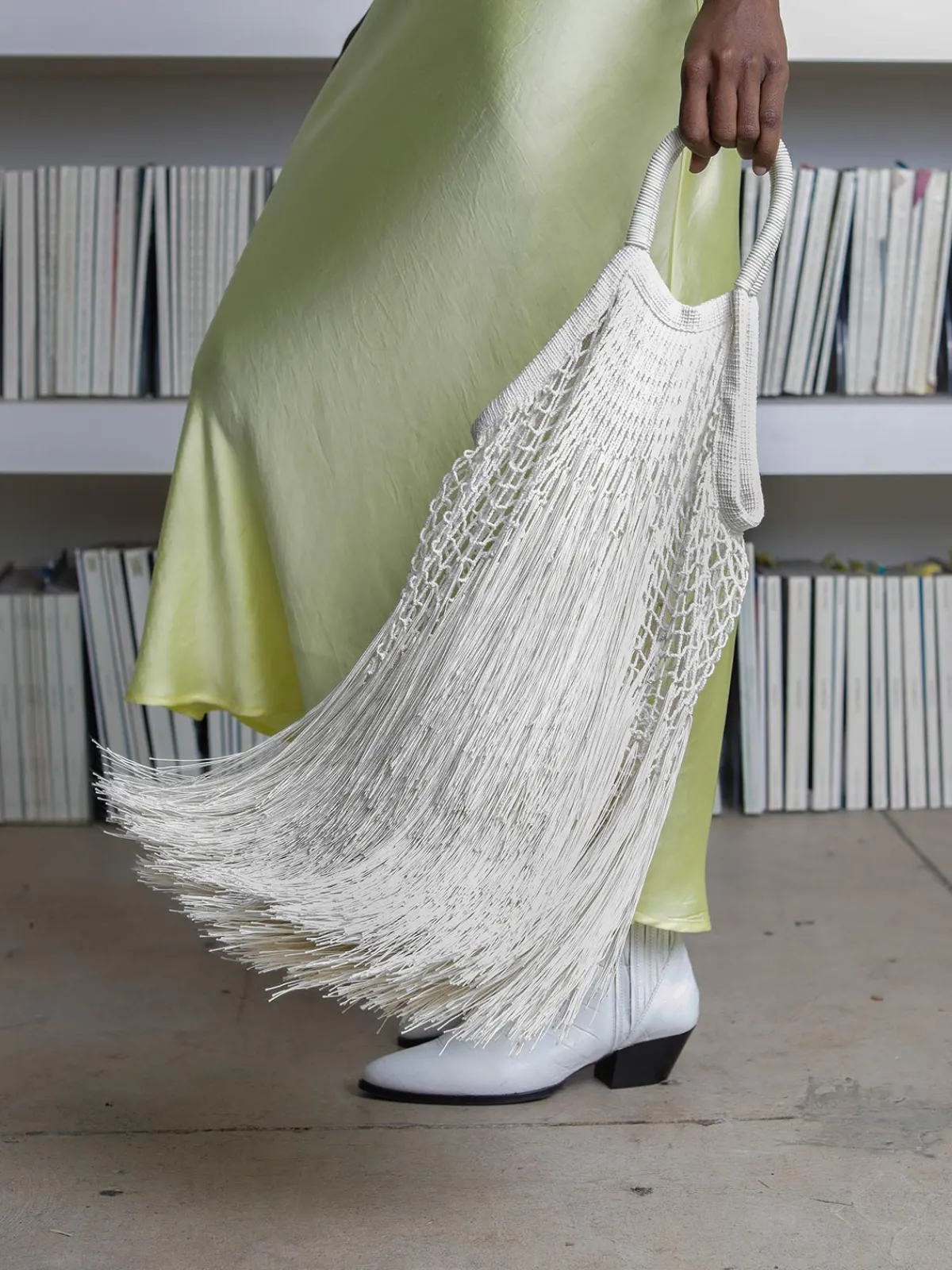 Petit Kouraj Large Fringe Tote