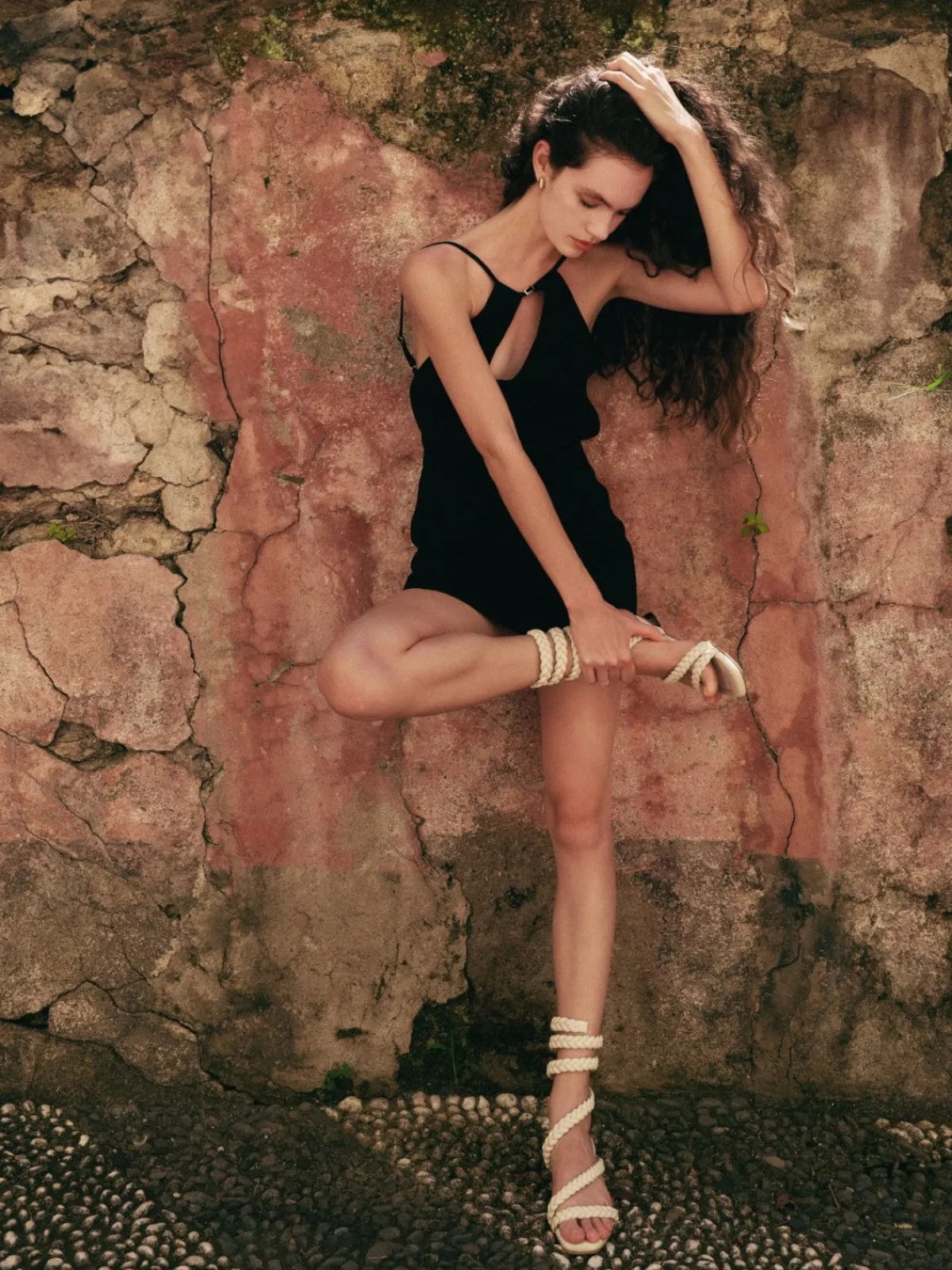 Nora Lozza Roma Trenza Sandal