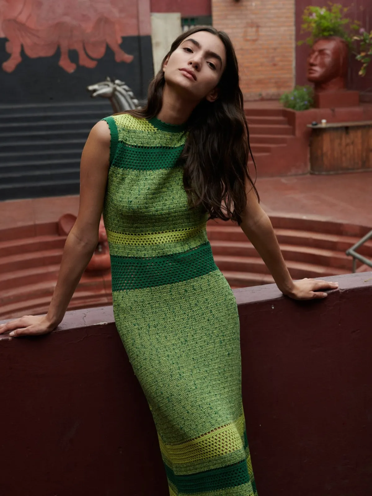 Escvdo Nanay Midi Dress