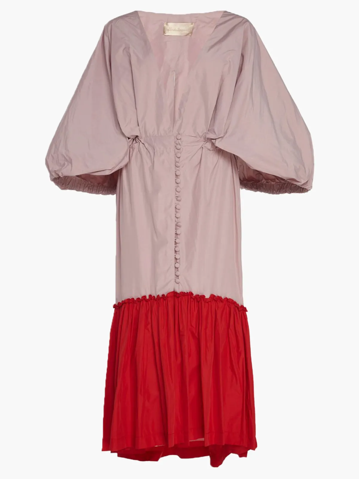 By Efrain Mogollon Pietri Taffeta Dress