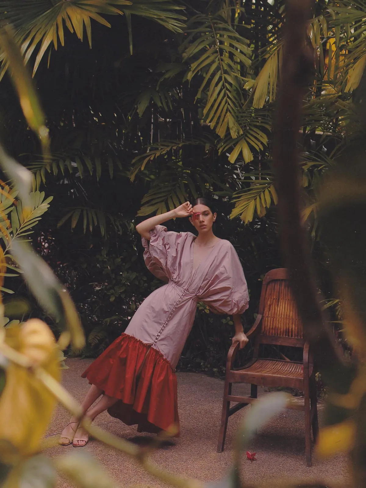 By Efrain Mogollon Pietri Taffeta Dress