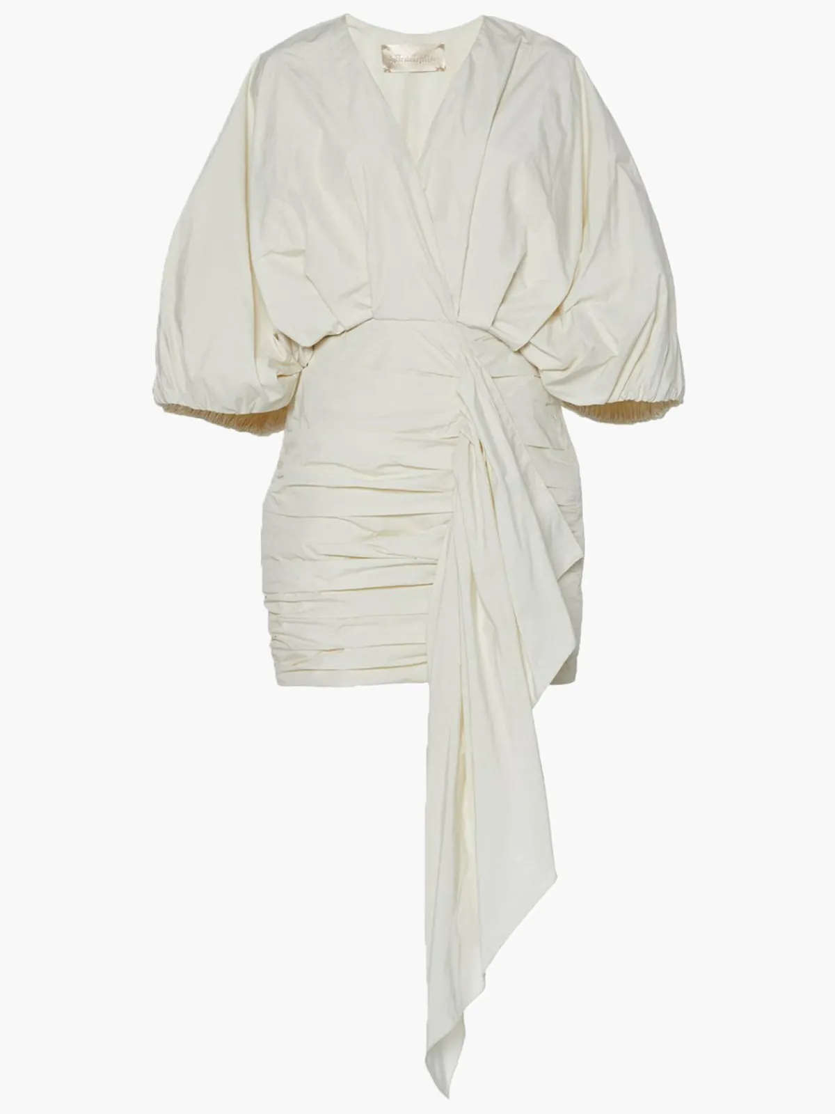 By Efrain Mogollon Andrea Taffeta Mini Dress