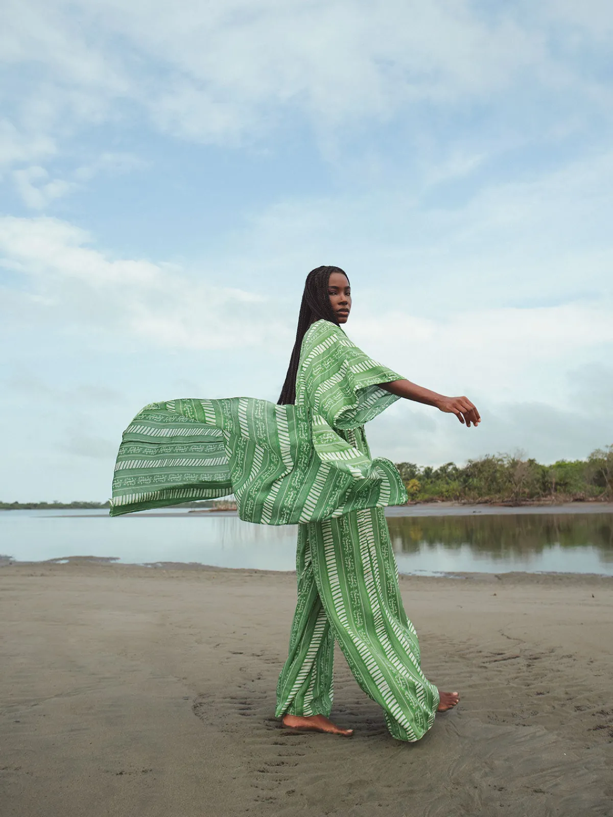 Juan de Dios San Cipriano Cotton Silk Tunic