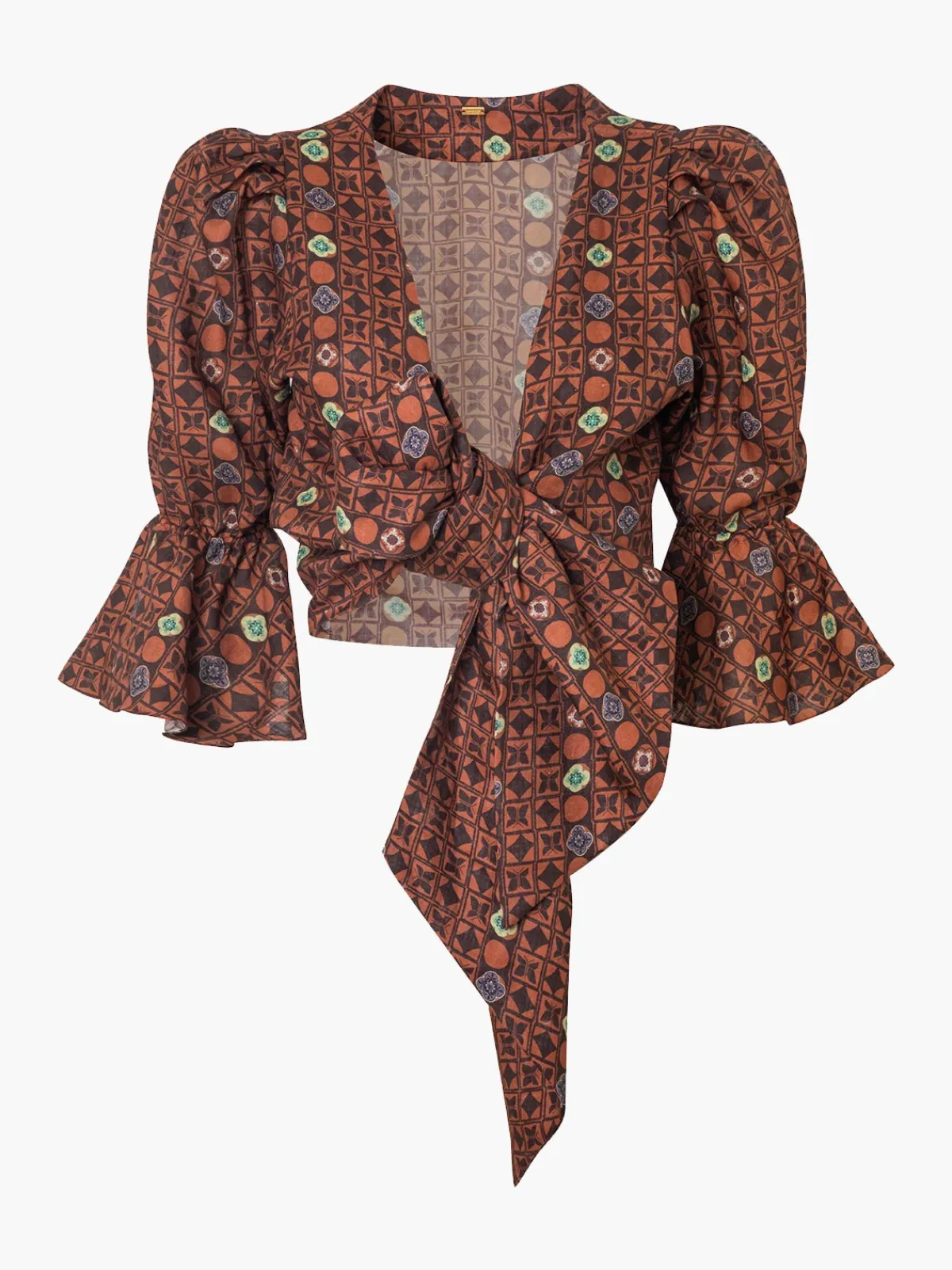 Juan de Dios Salsa Linen Shirt