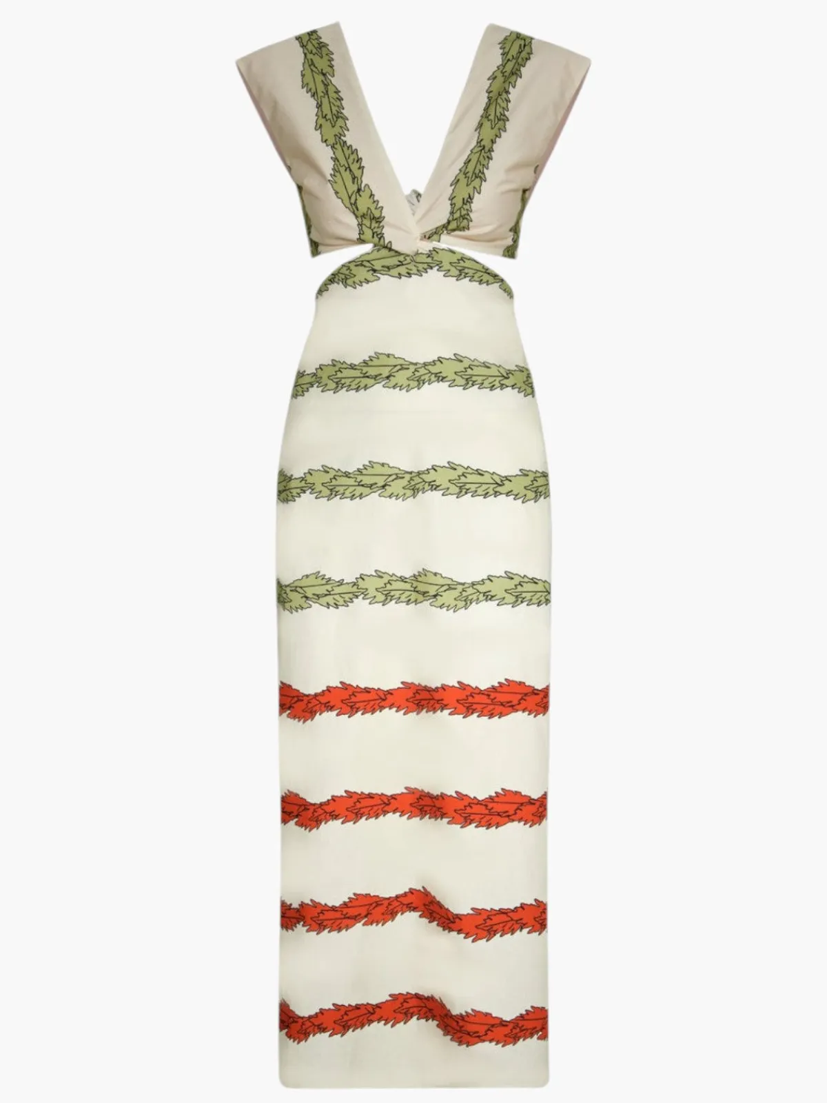 Juan de Dios Quinto Sol Cotton Midi Dress